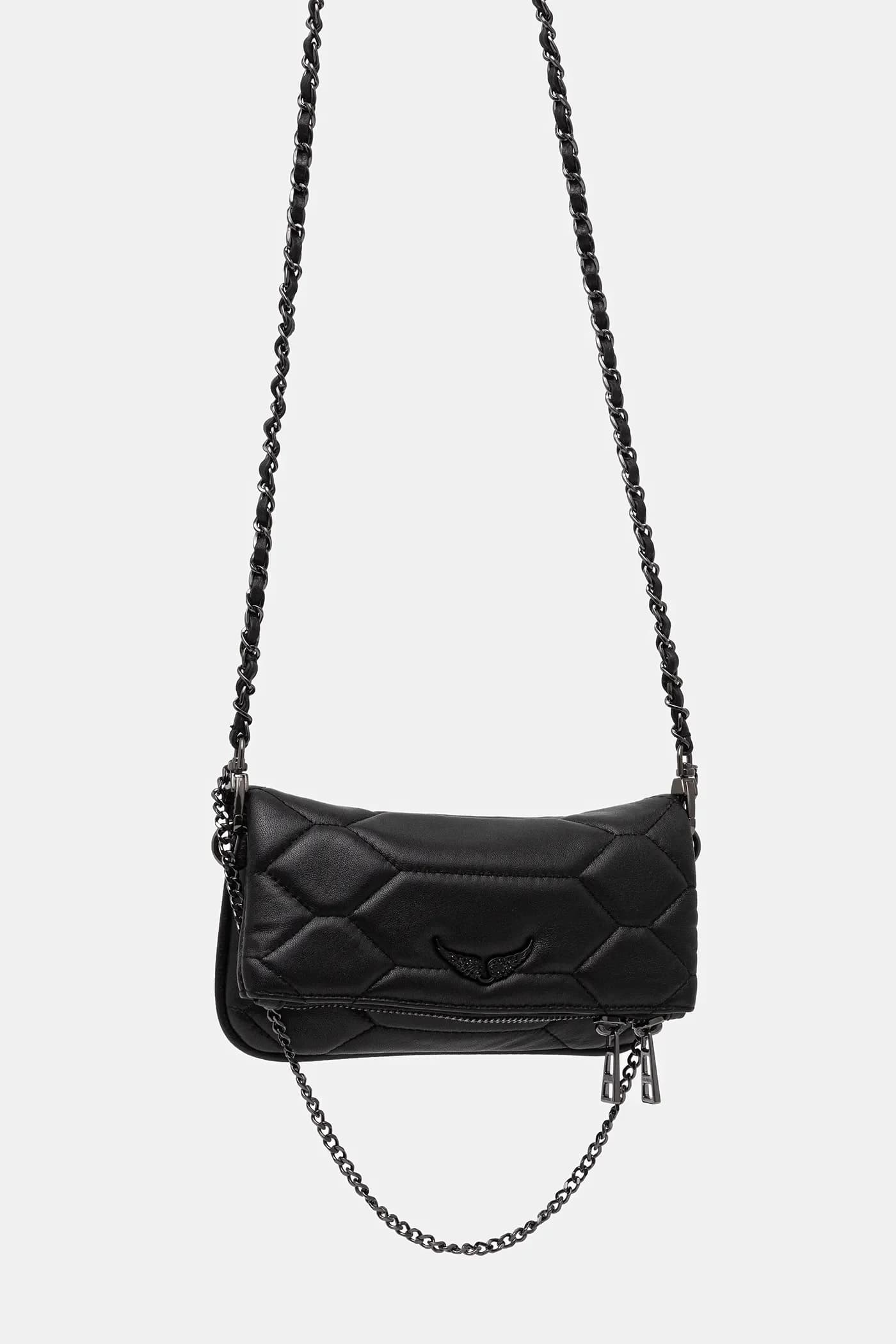 Кожаная сумка ROCK NANO XL MAT SCALE - фото 2