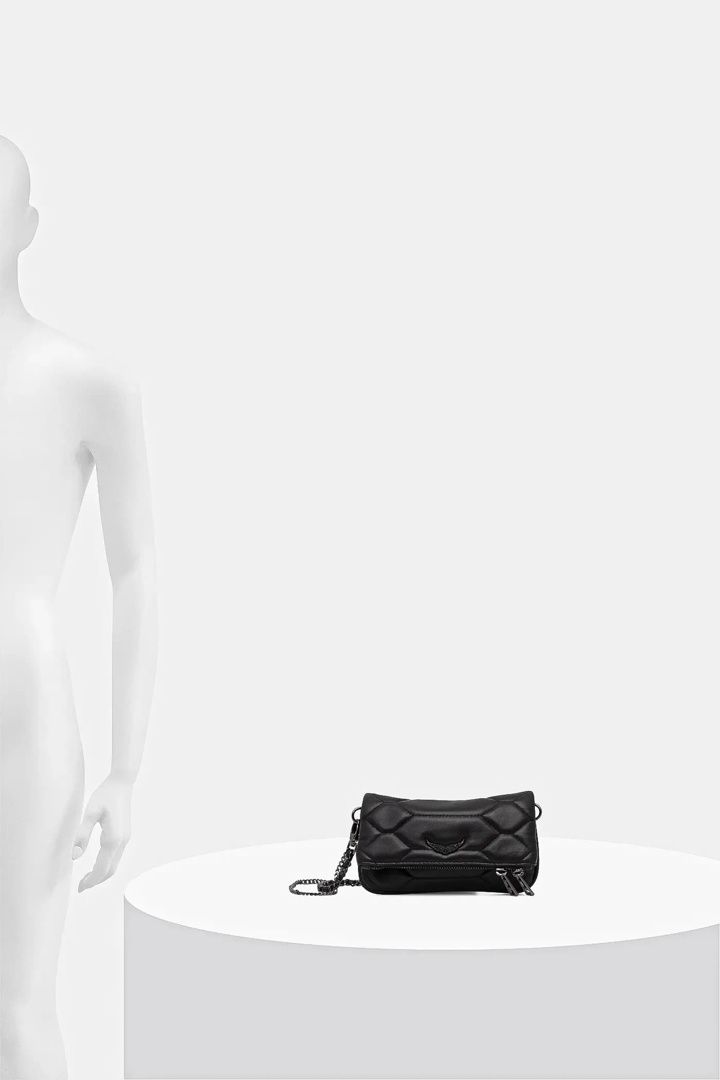 Кожаная сумка ROCK NANO XL MAT SCALE - фото 7