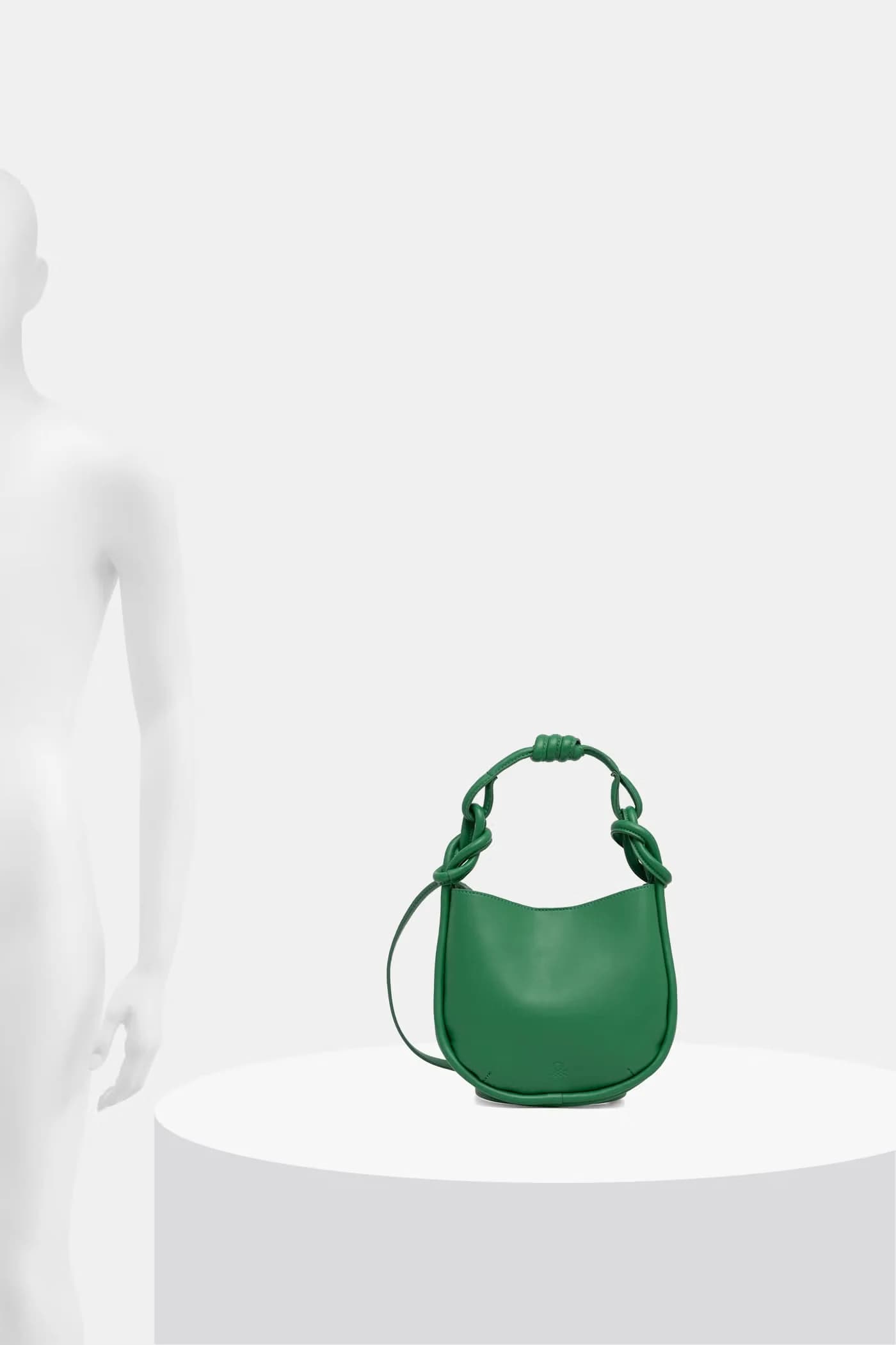 Женская сумка через плечо из искусственной кожи. - фото 6