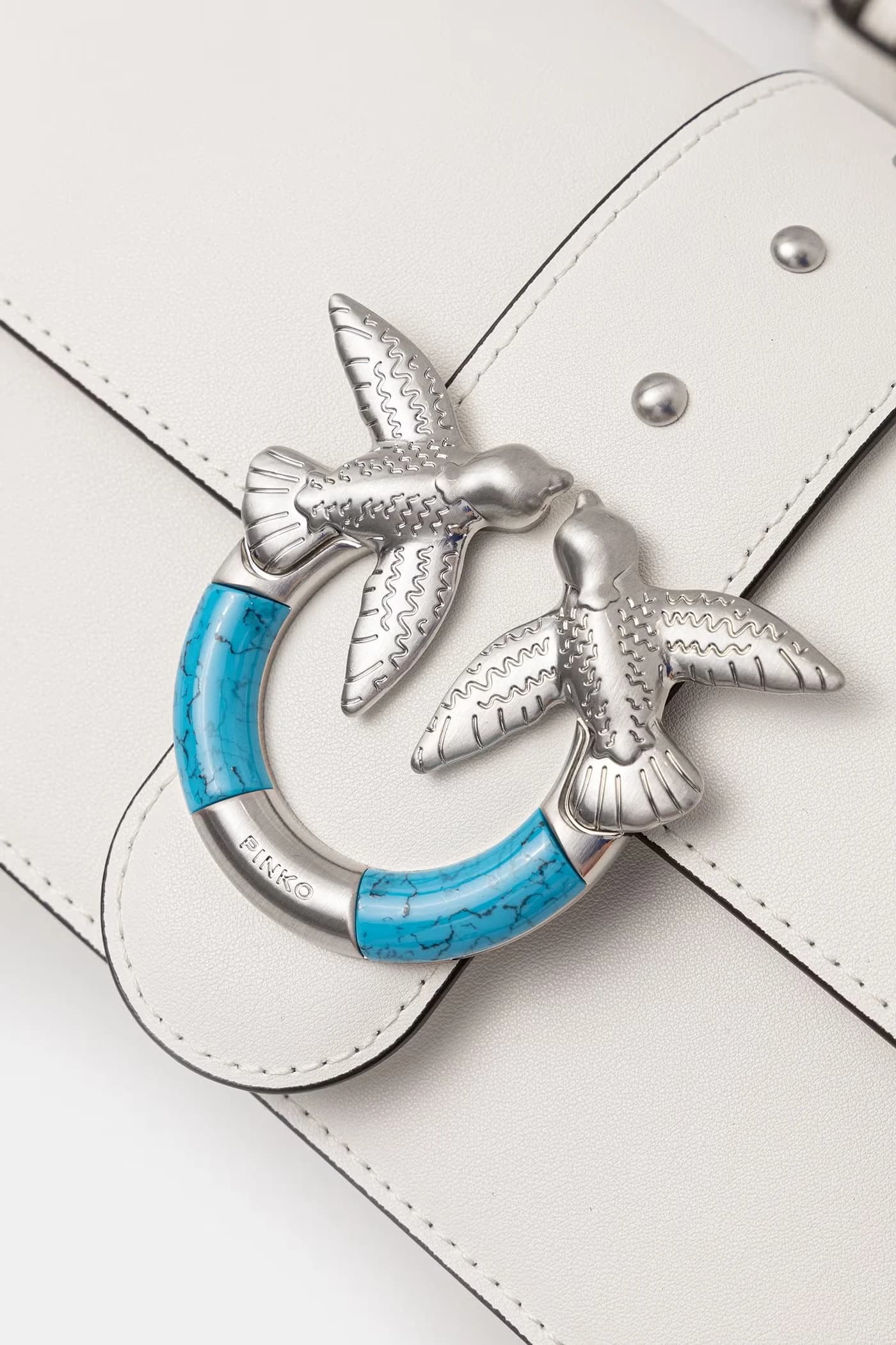 Женская кожаная сумка через плечо - фото 4