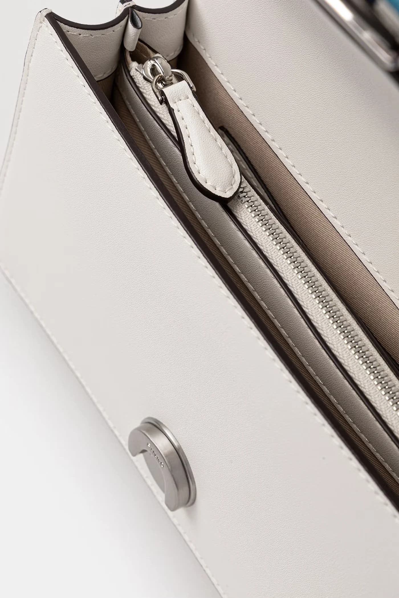 Женская кожаная сумка через плечо - фото 5