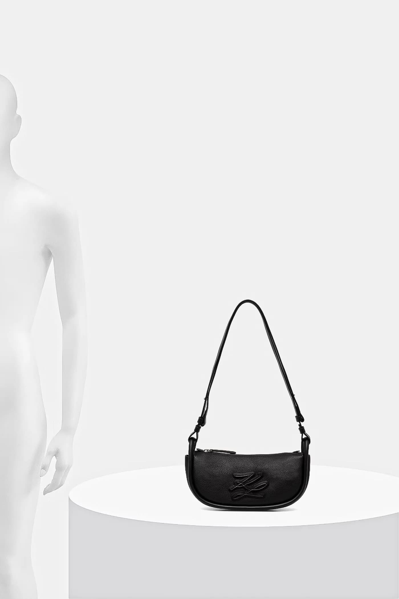 Женская кожаная сумка K/AUTOGRAPH - фото 6