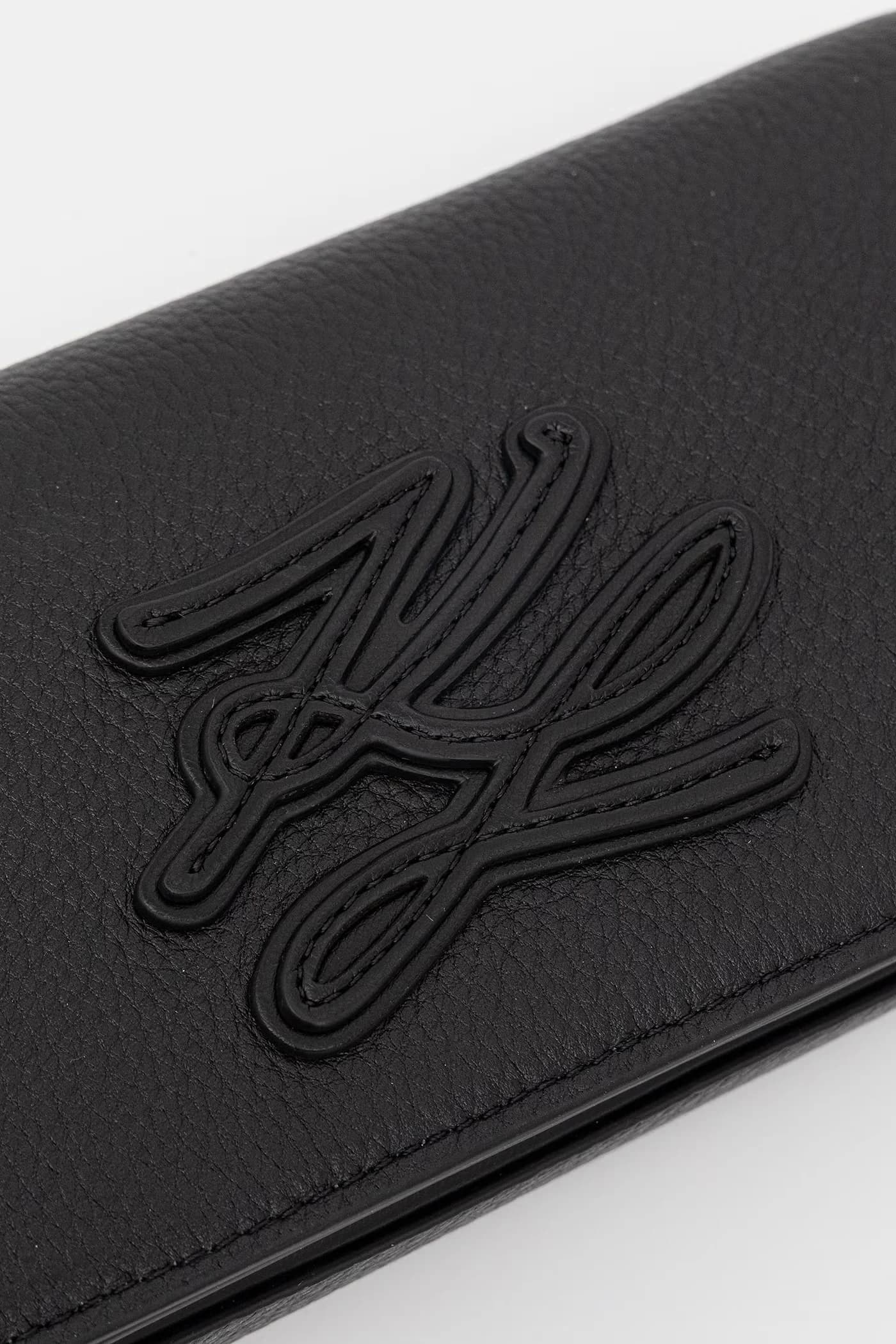 Женская кожаная сумка K/AUTOGRAPH - фото 4