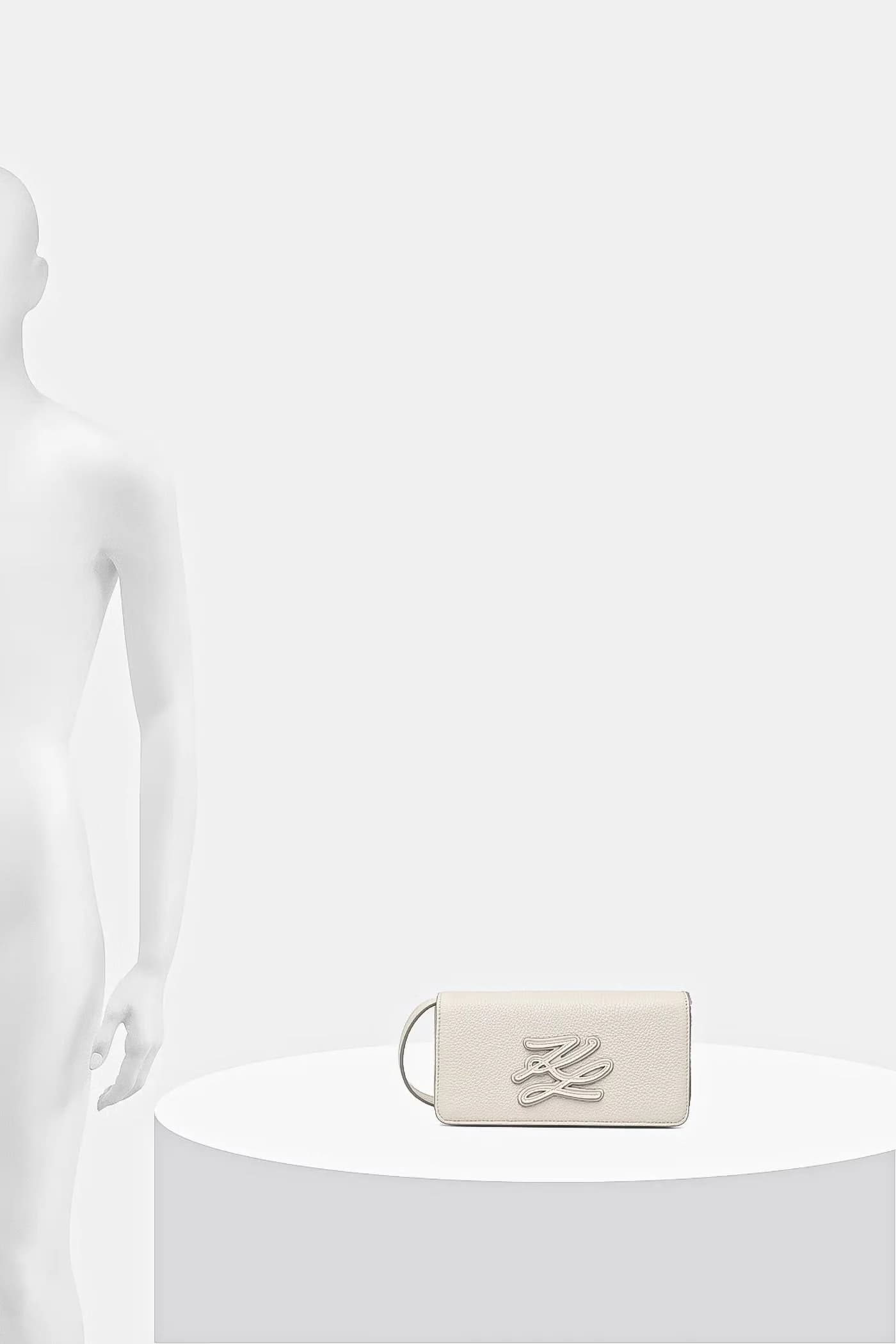 Женская кожаная сумка K/AUTOGRAPH - фото 6