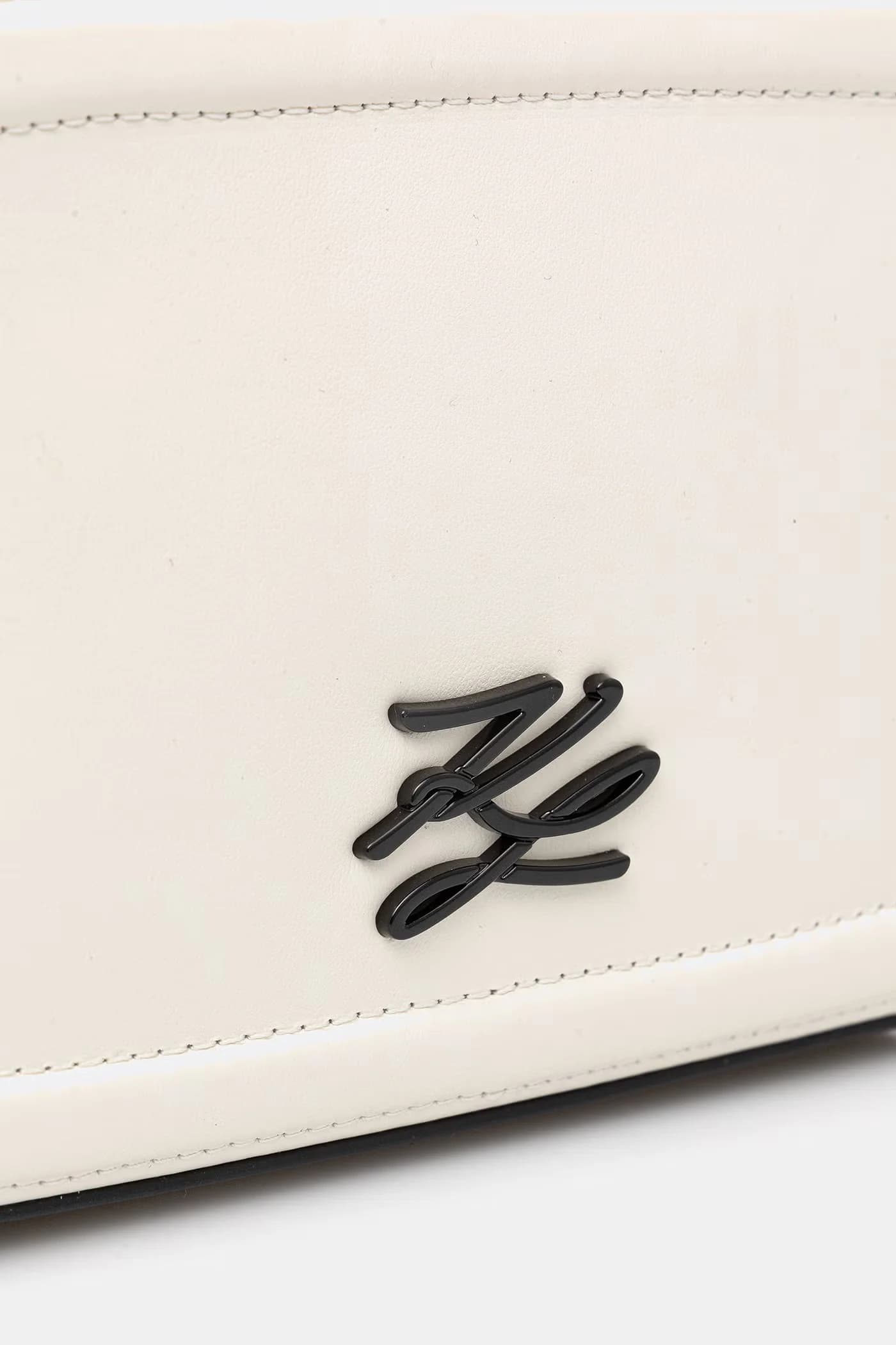 Женская кожаная сумка через плечо K/AUTOGRAPH - фото 4