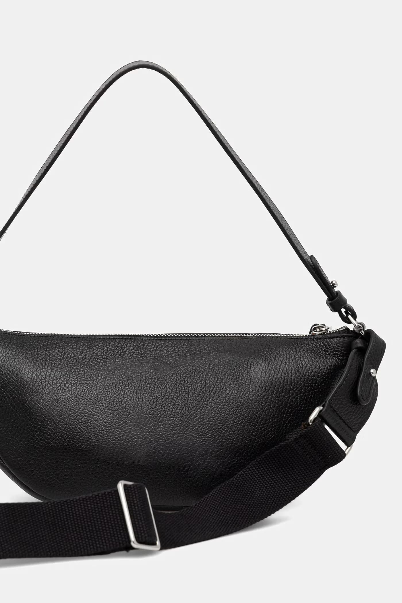 Женская кожаная сумка через плечо - фото 3