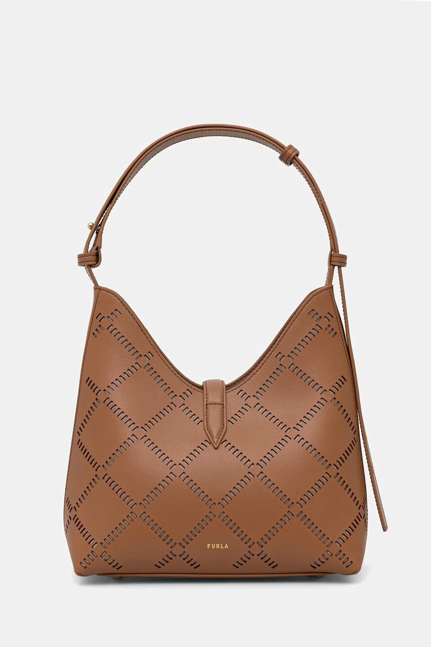 Женская кожаная сумка Goccia S Hobo - фото 3