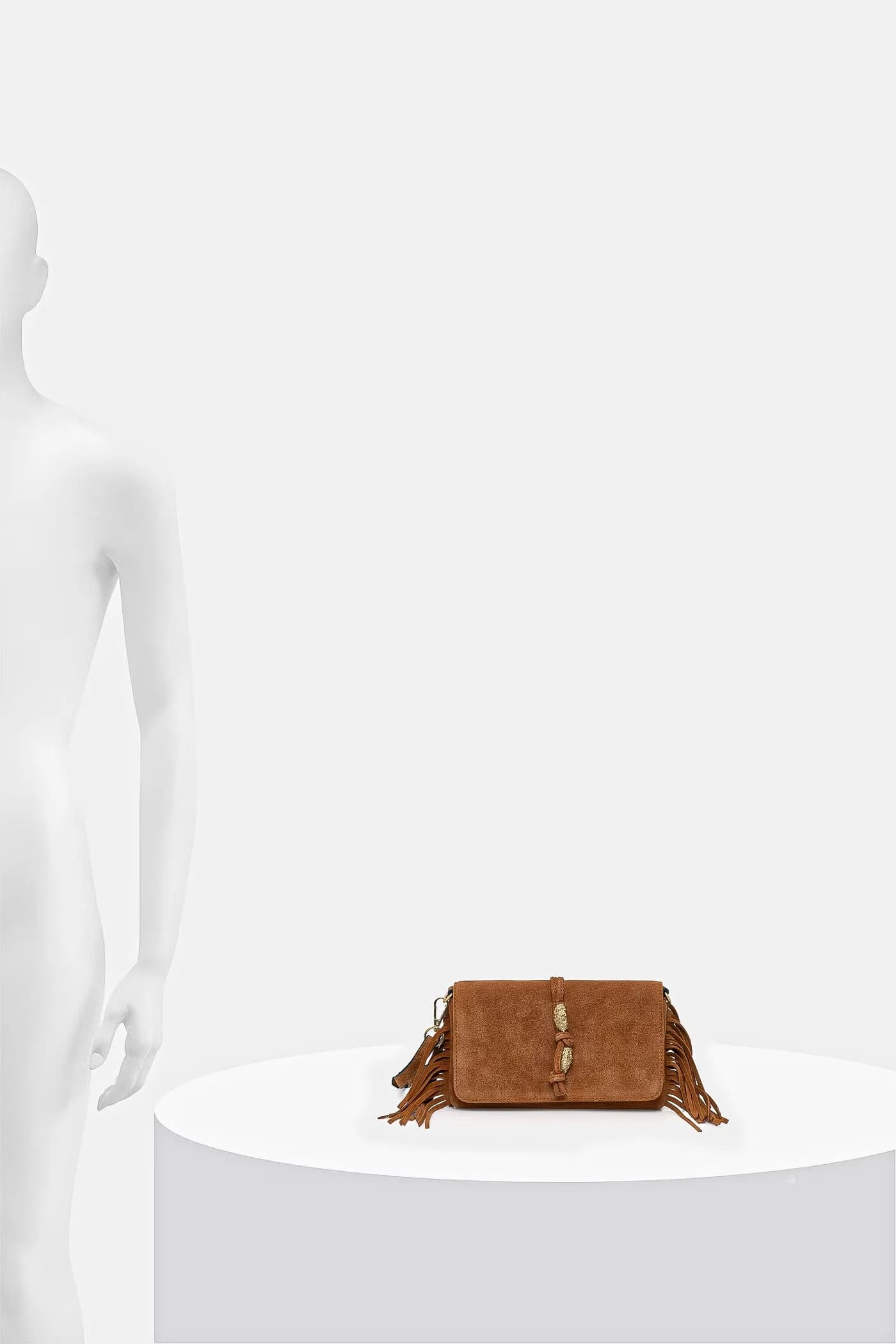 Замшевая сумочка - фото 6