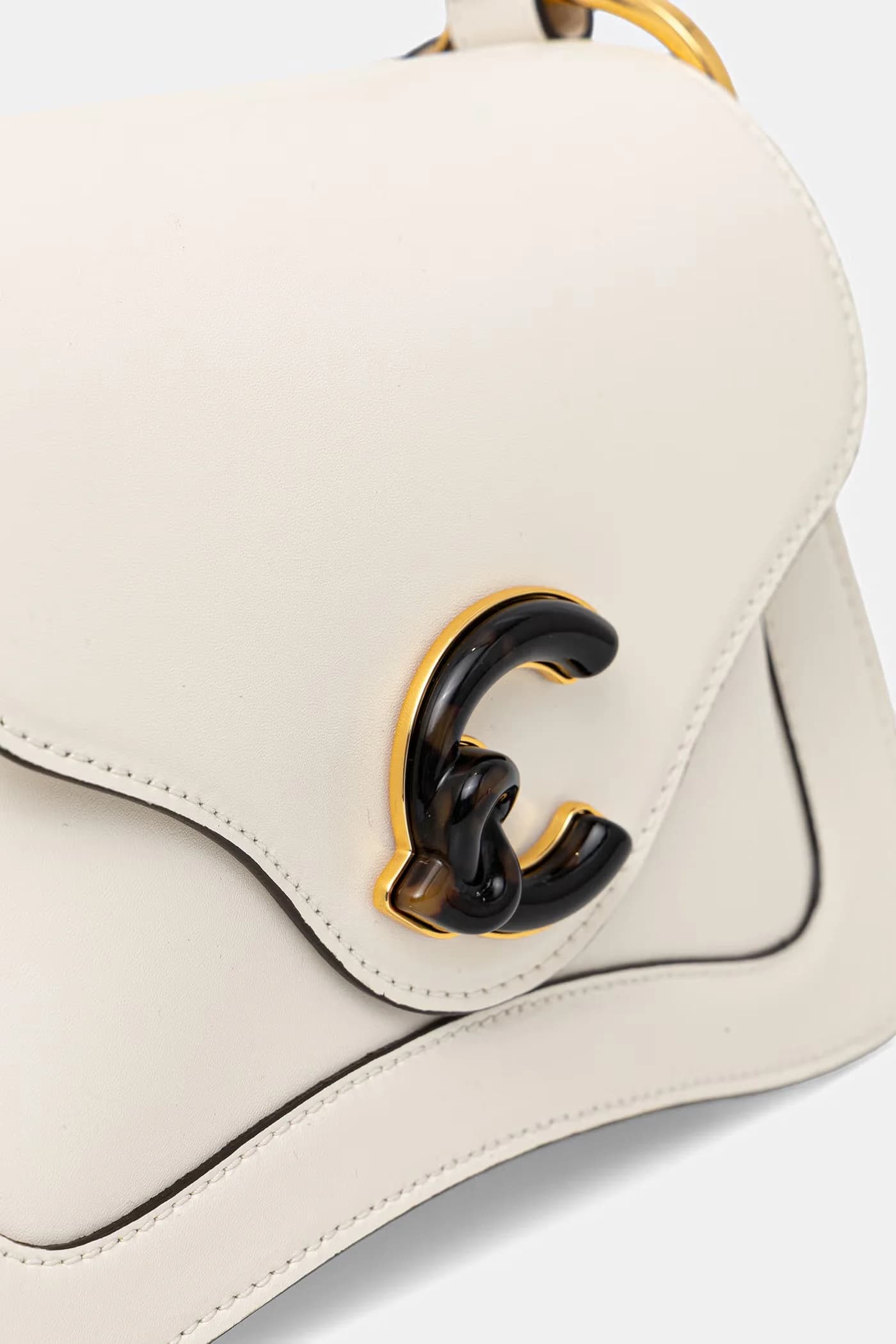 Кожаная сумка C-ME CALF&MARB - фото 4