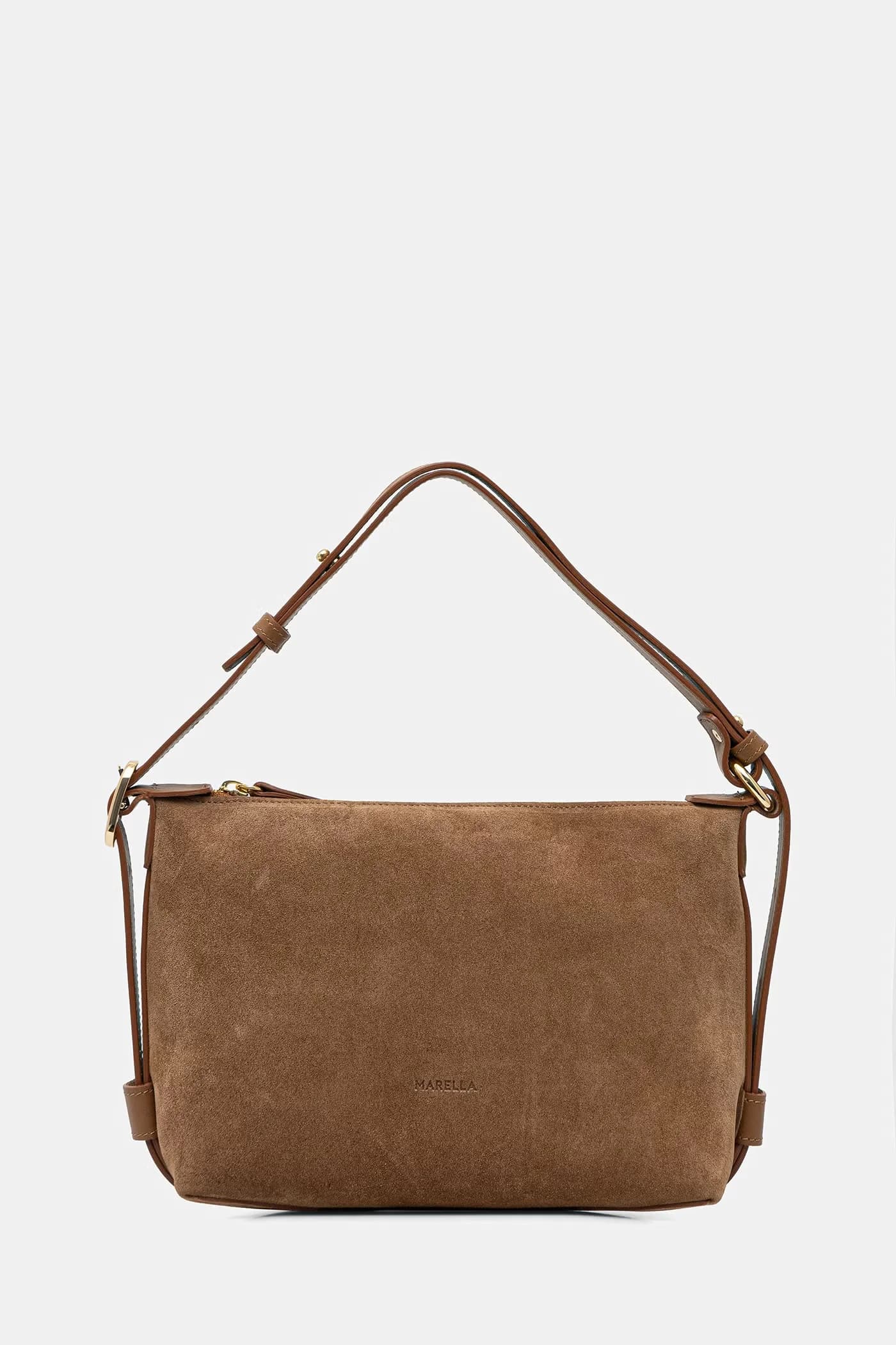 MLAPUZZLE замшевая сумочка