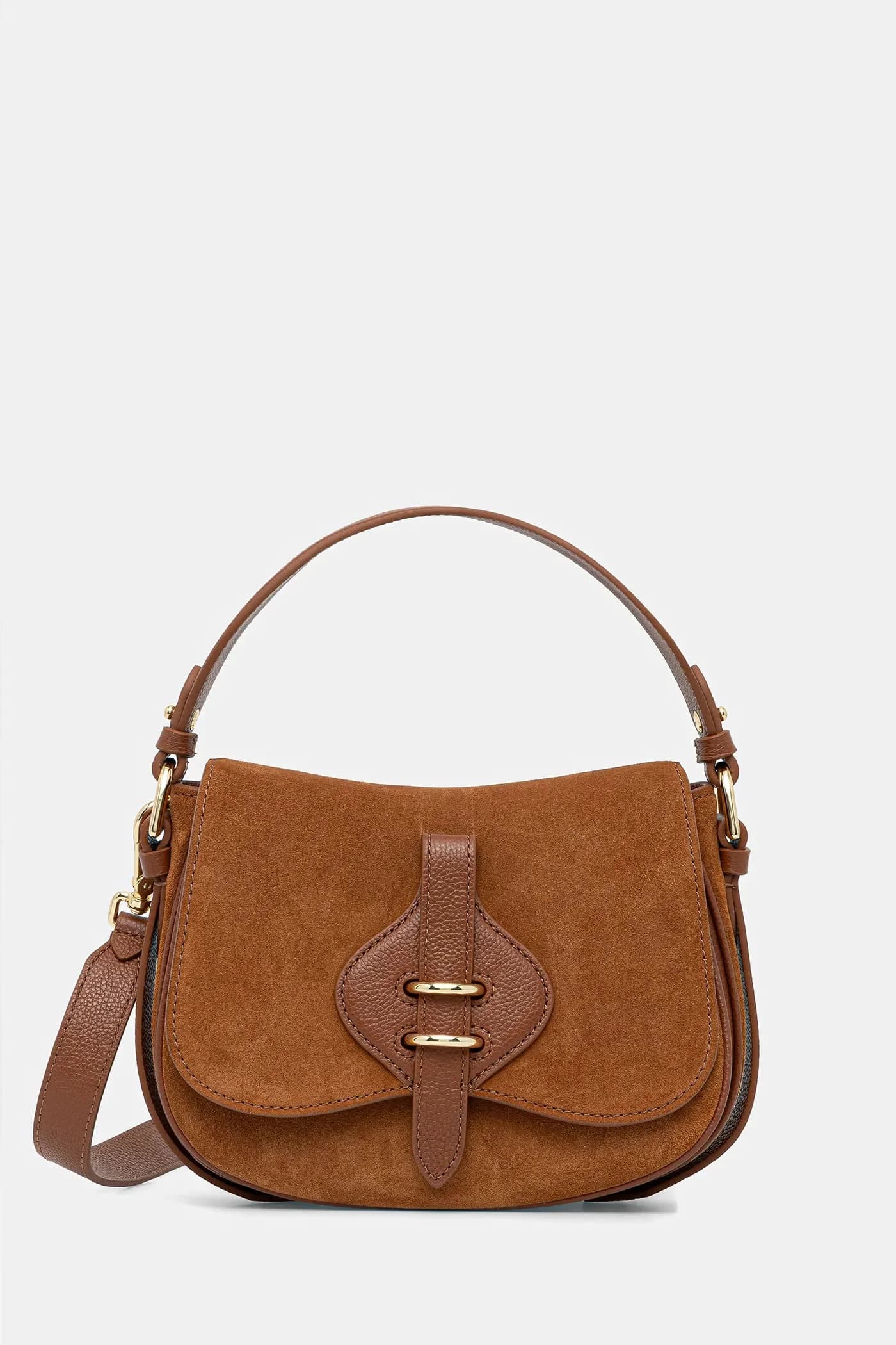 Кожаная сумка MAVERY SUEDE