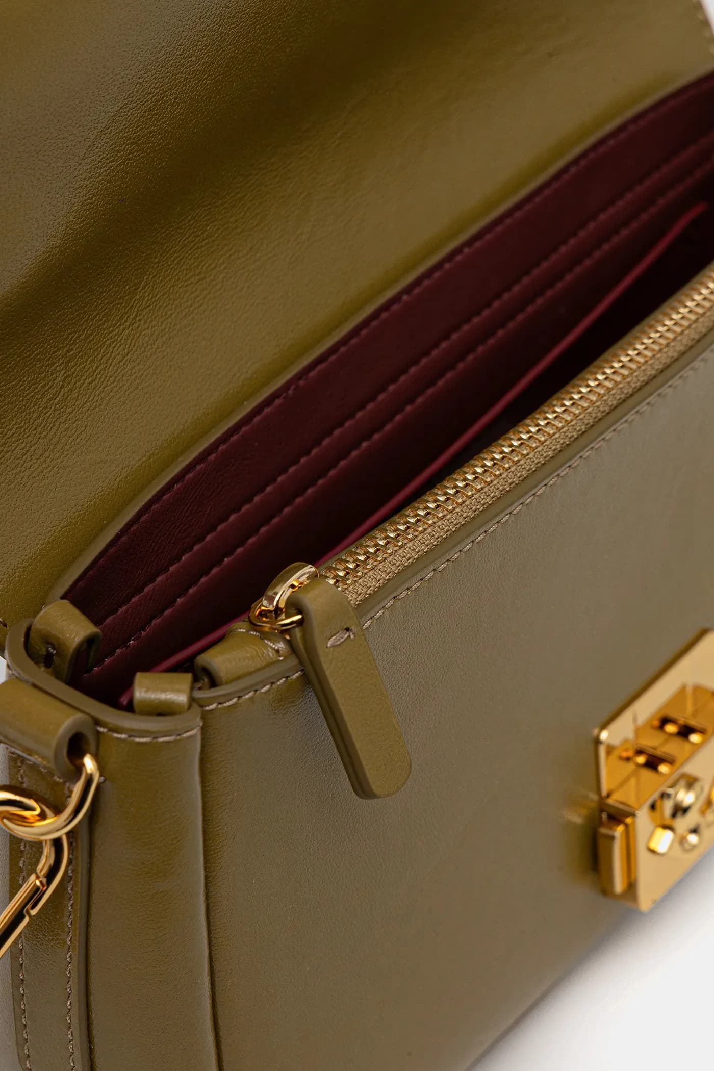 Кожаная сумка C-ME LOCK - фото 5