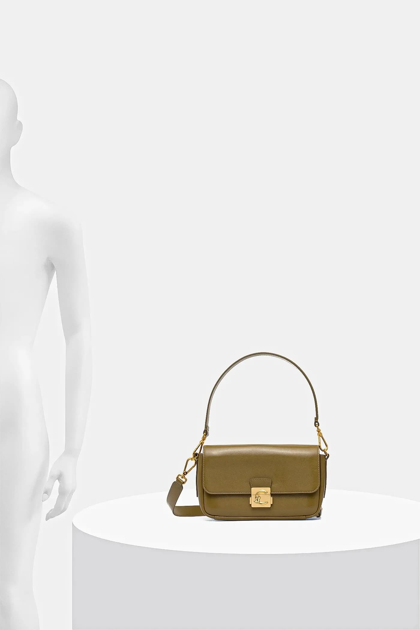 Кожаная сумка C-ME LOCK - фото 6