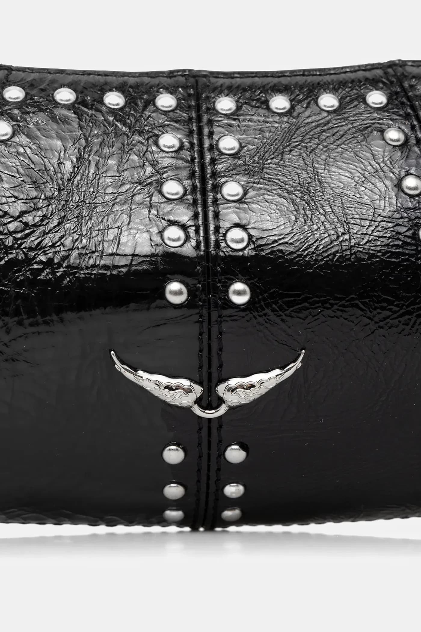 Кожаная сумка LE ROUDOUDOU STUDS - фото 4