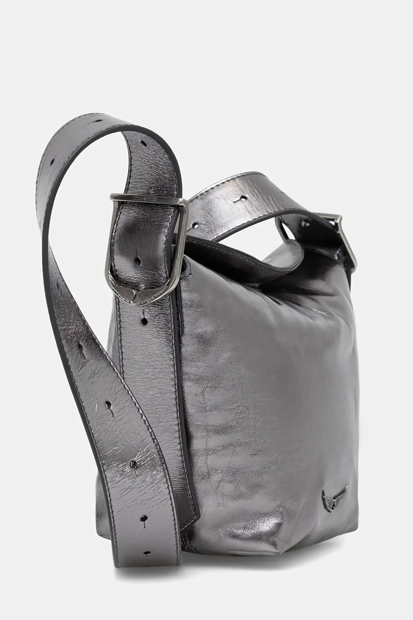 Кожаная сумка BABY JANE VINTAGE METAL - фото 2