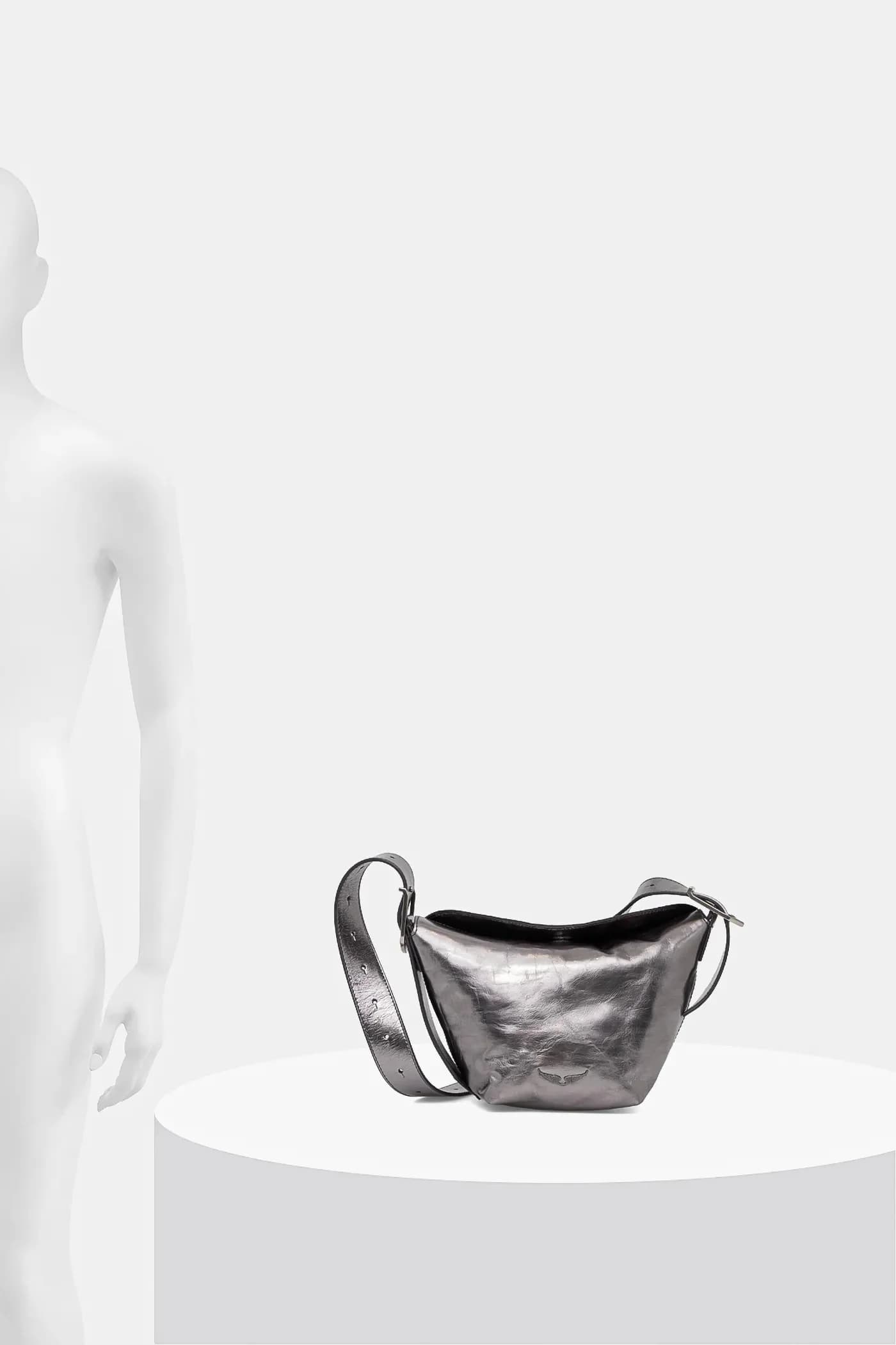 Кожаная сумка BABY JANE VINTAGE METAL - фото 6