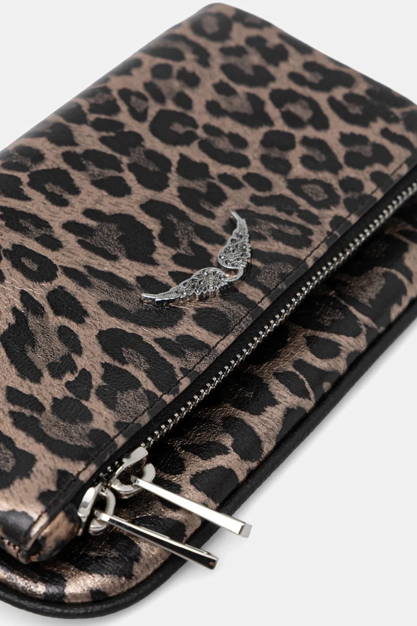 Кожаная сумка ROCK NANO METAL LEO - фото 4