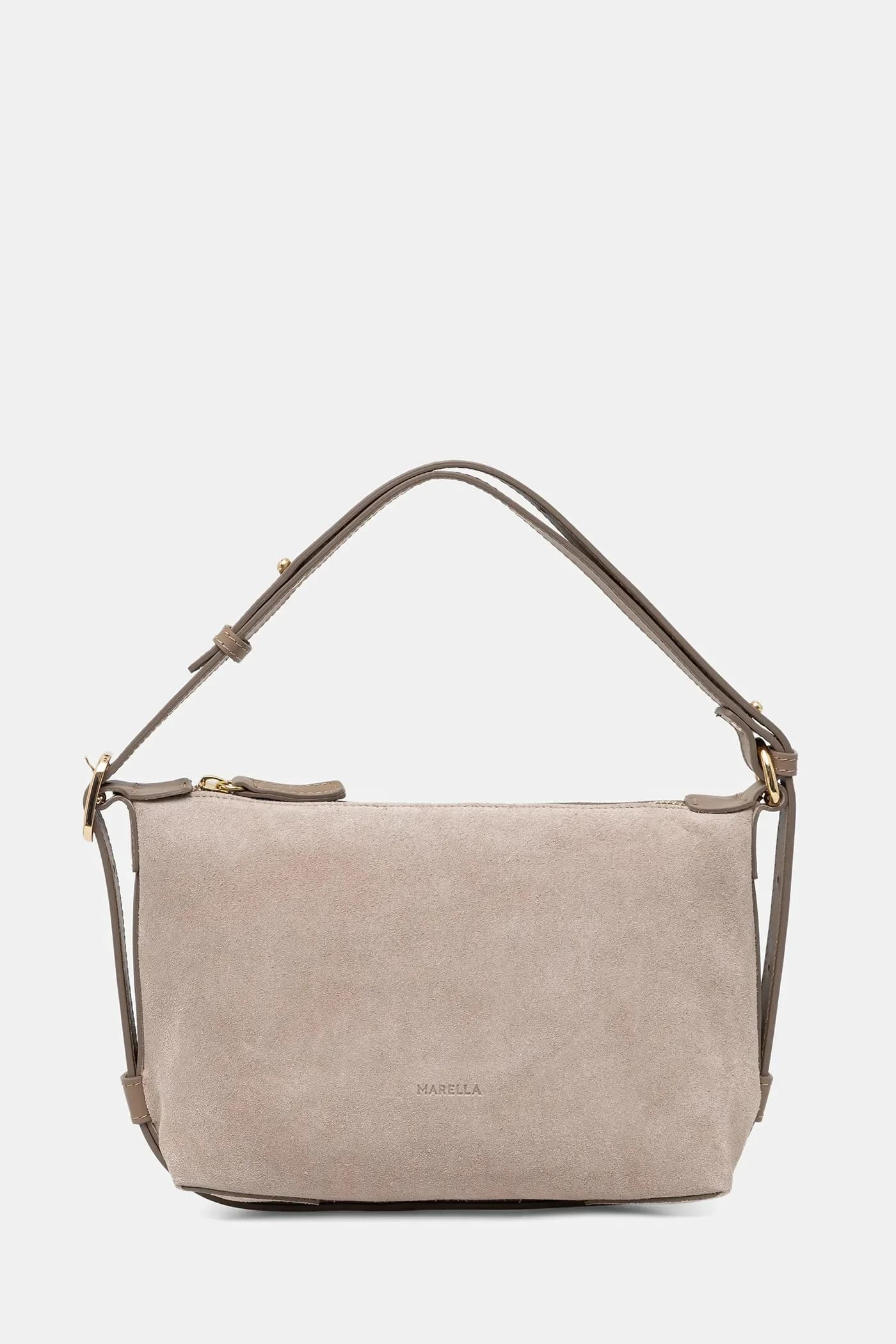 MLAPUZZLE замшевая сумочка