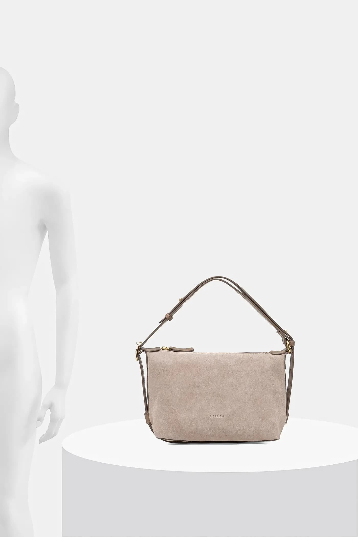 MLAPUZZLE замшевая сумочка - фото 6