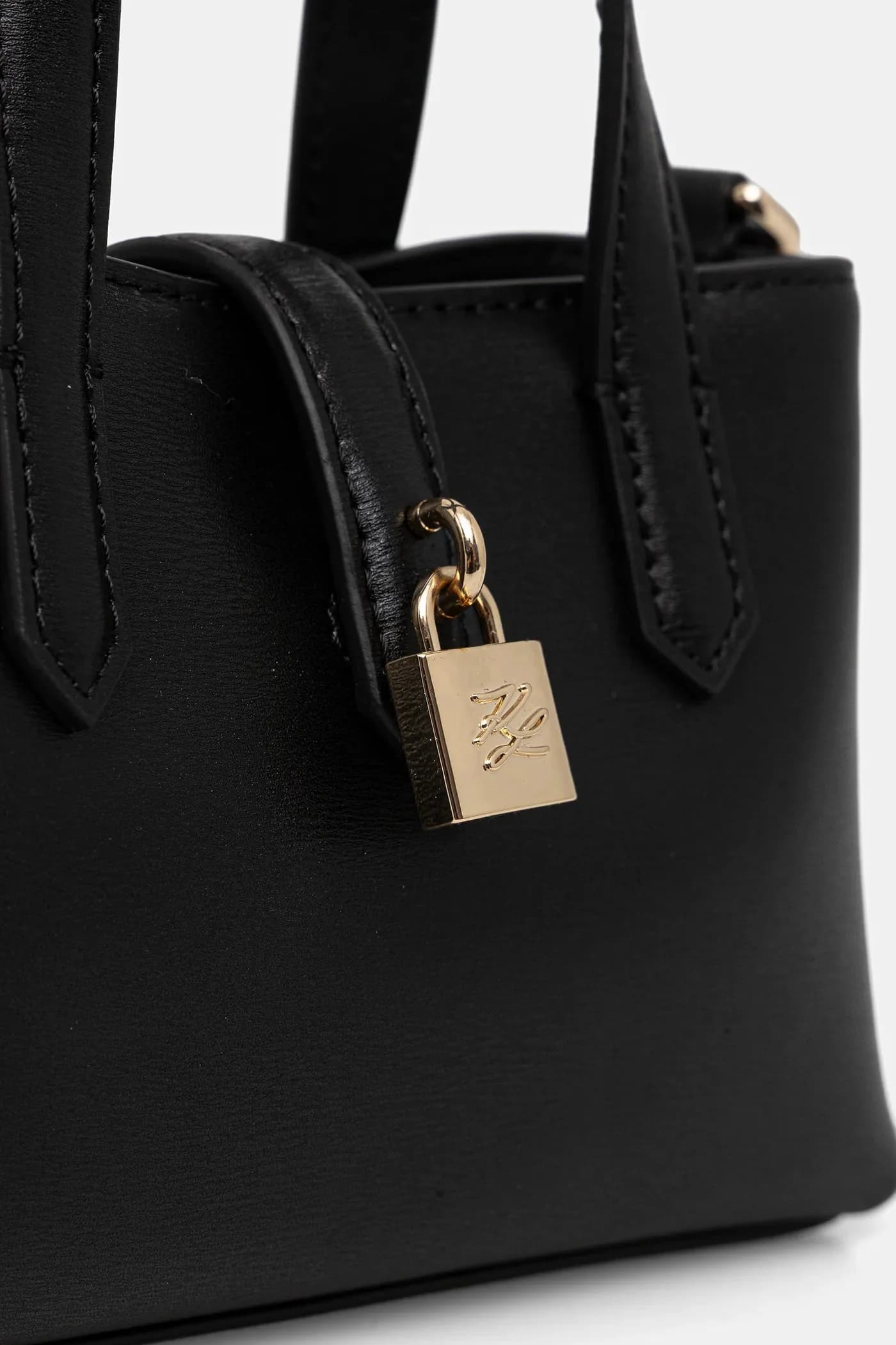 Кожаная сумка K/AUTOGRAPH - фото 4