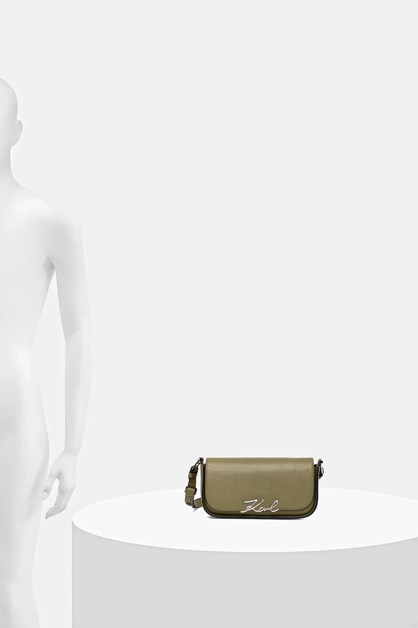 кожаная сумка K/SIGNATURE - фото 6