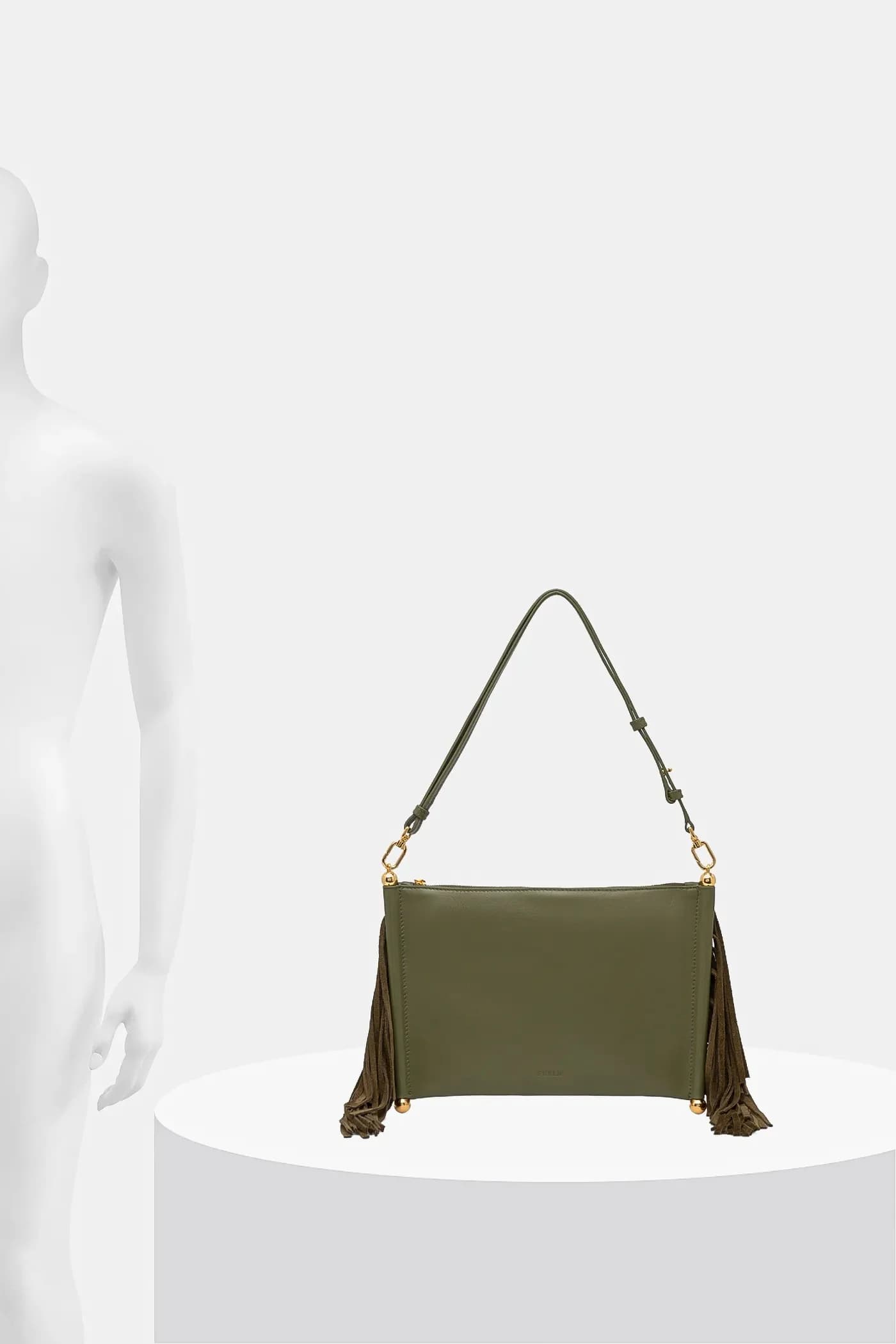 Мини-кожаная сумка Sfera Soft - фото 6