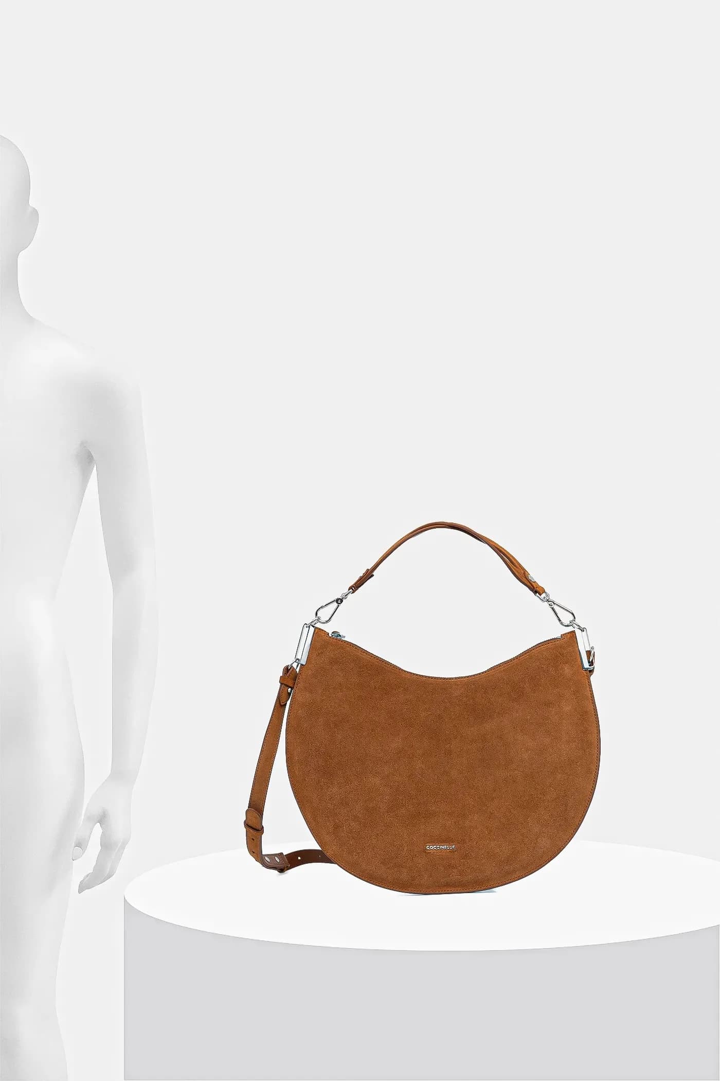 COCCINELLESUNUP SUEDE замшевая сумка - фото 6