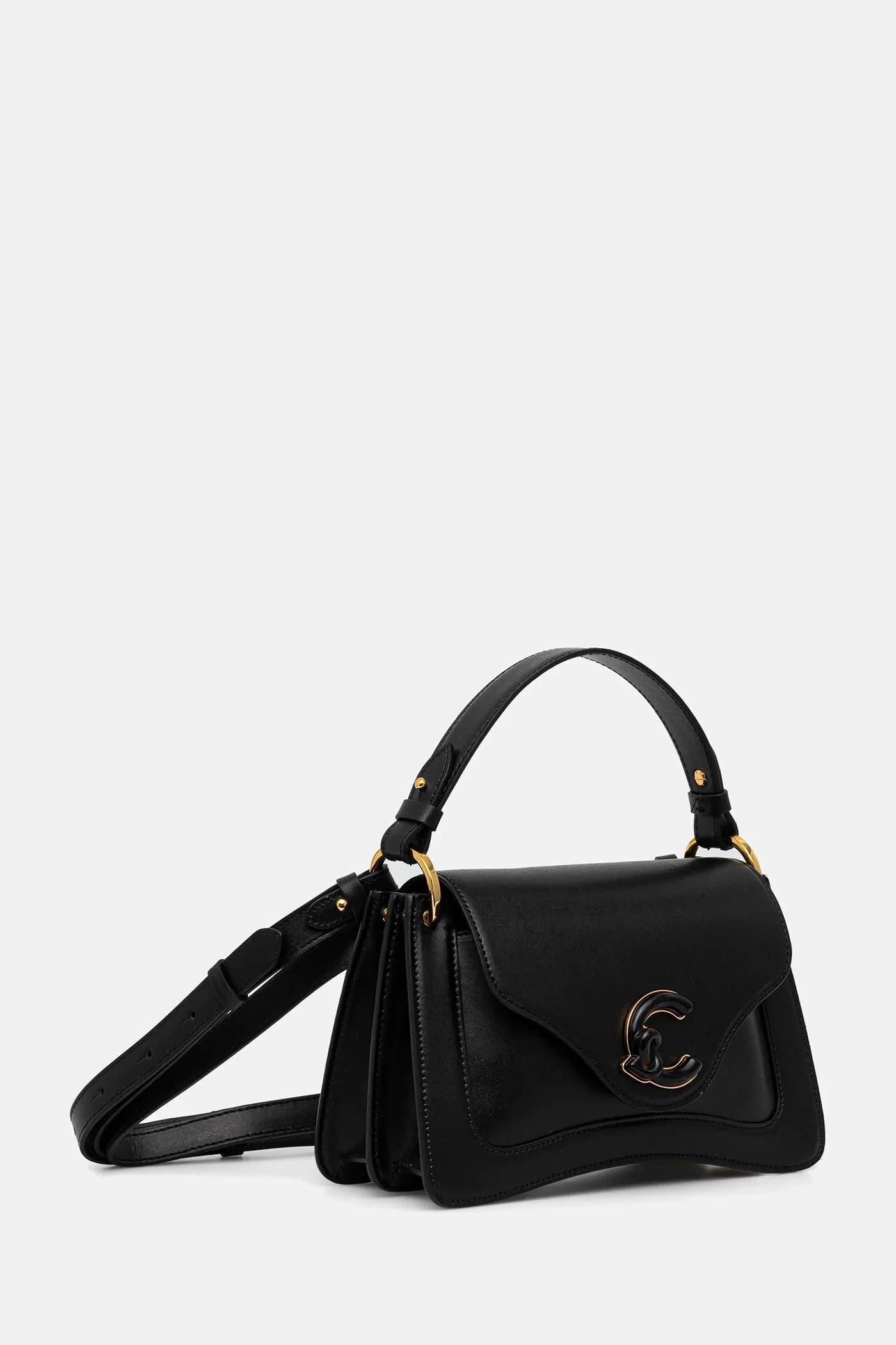 Кожаная сумка C-ME CALF&MARB - фото 2