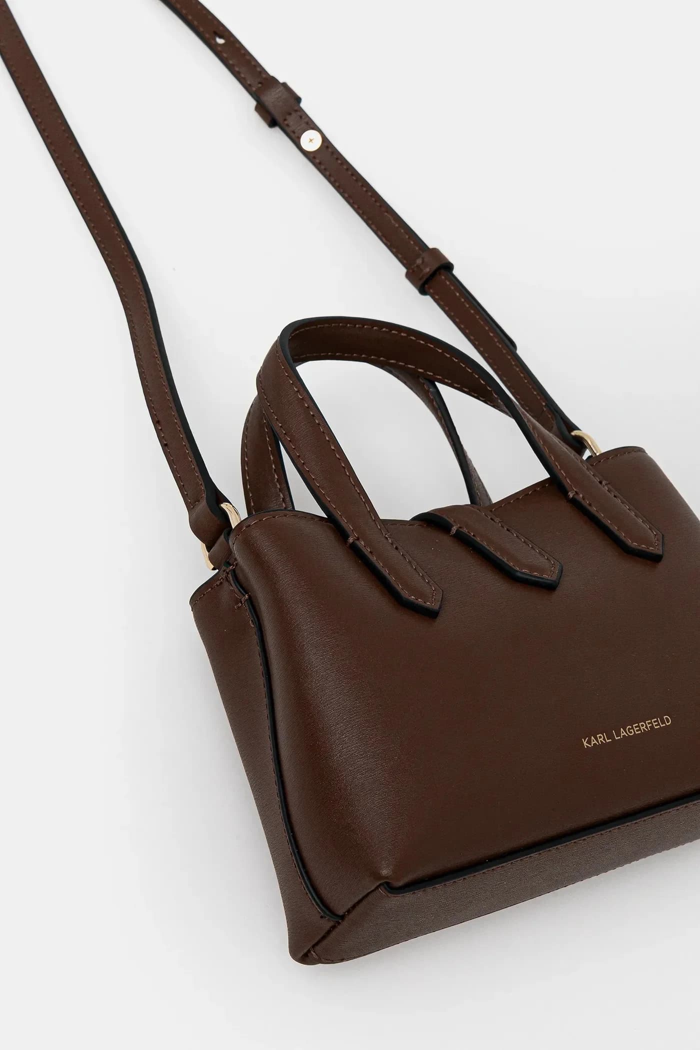 Кожаная сумка K/AUTOGRAPH - фото 4