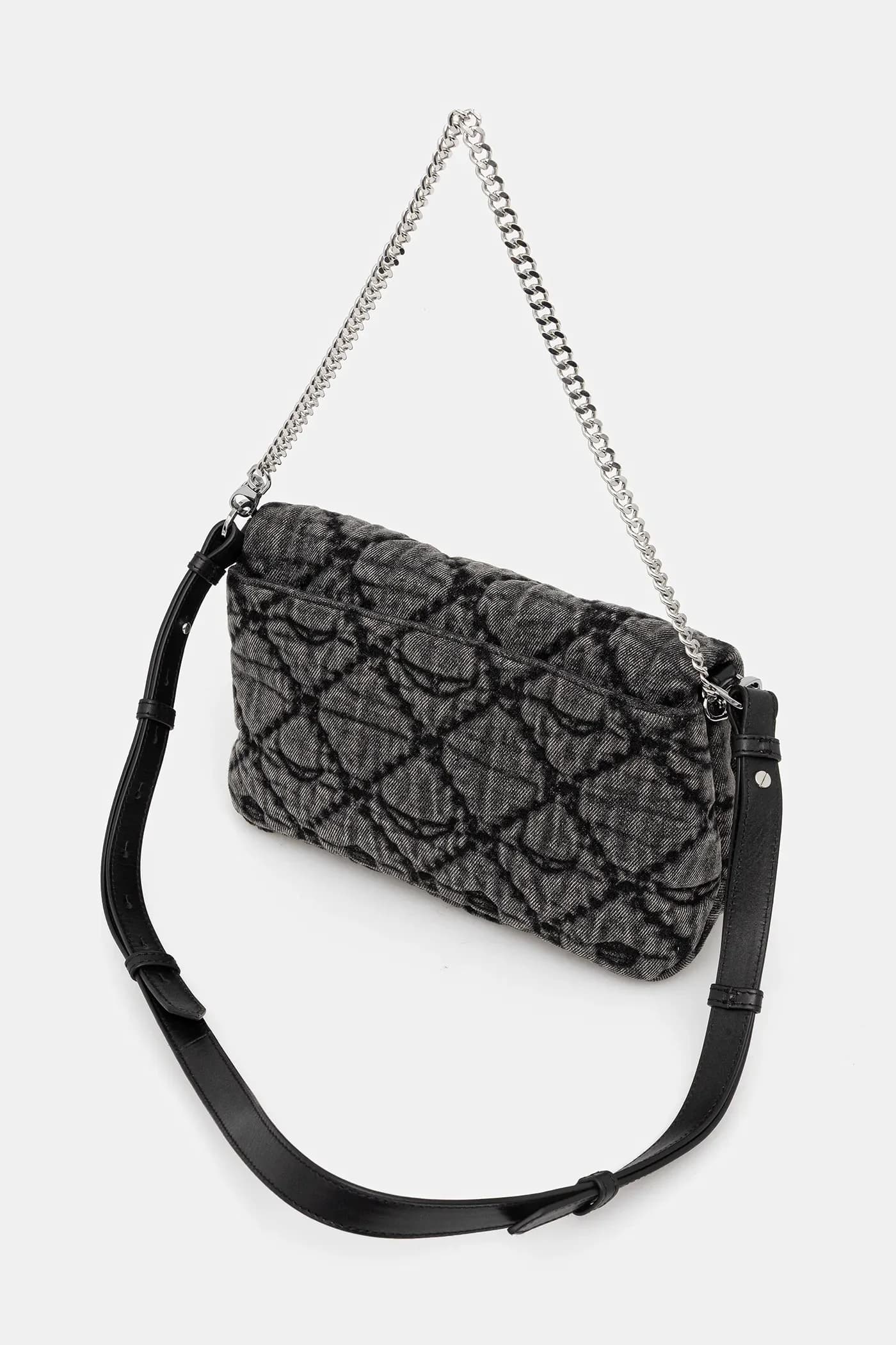 Хлопковая сумка ROCKY II DENIM MONOGRAM - фото 3