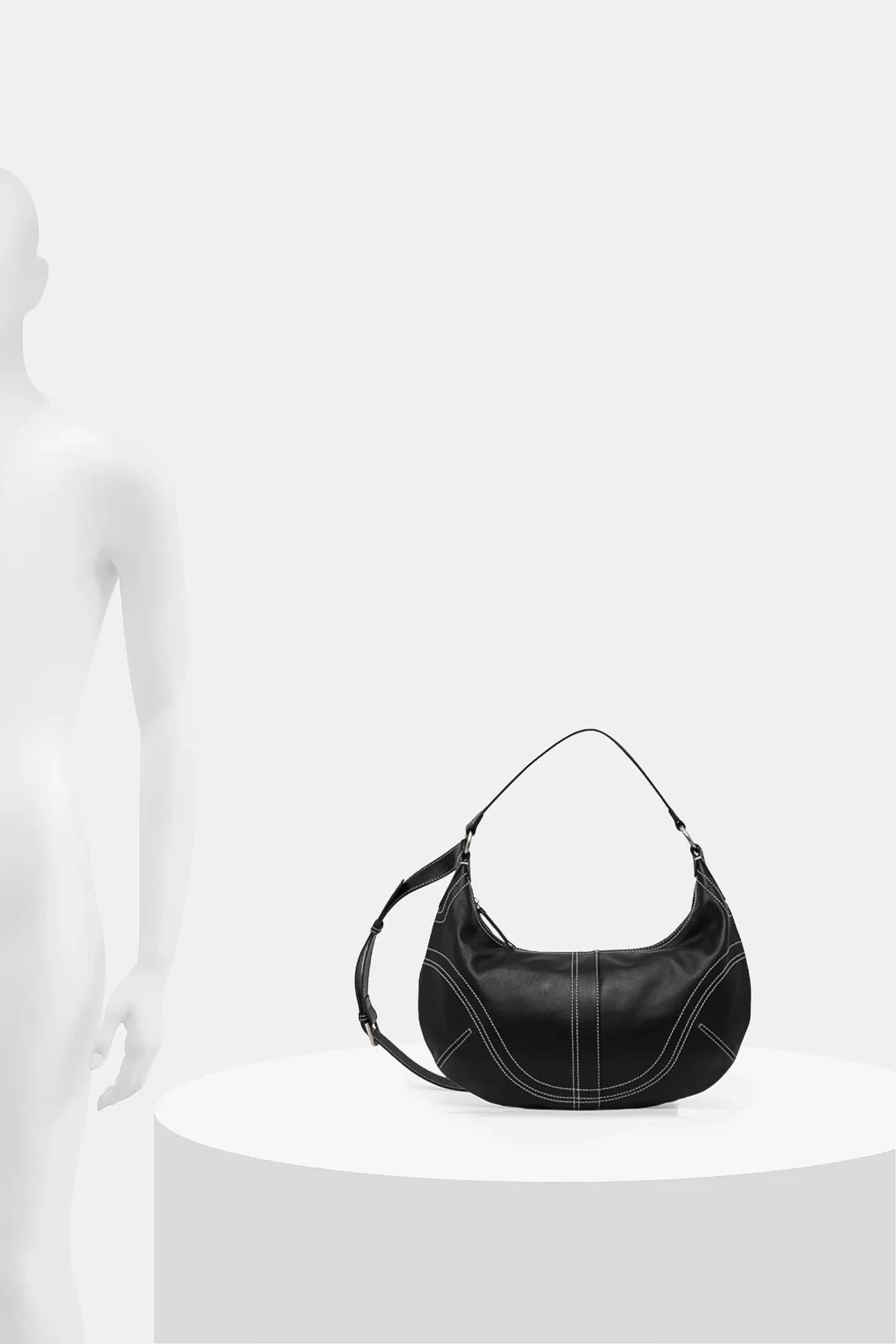 Кожаная сумочка - фото 6