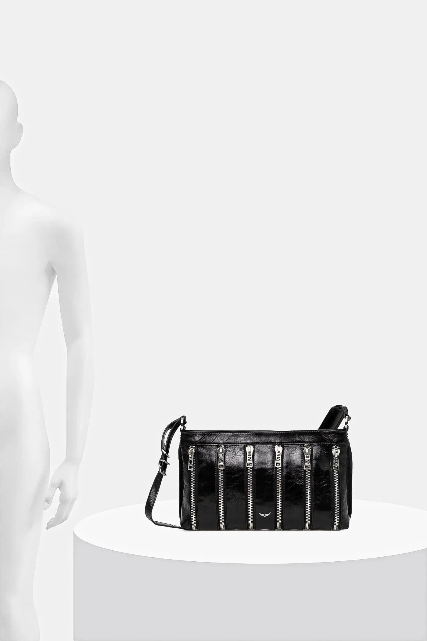 Кожаная сумка SUNNY MOODY MULTI ZIP - фото 6