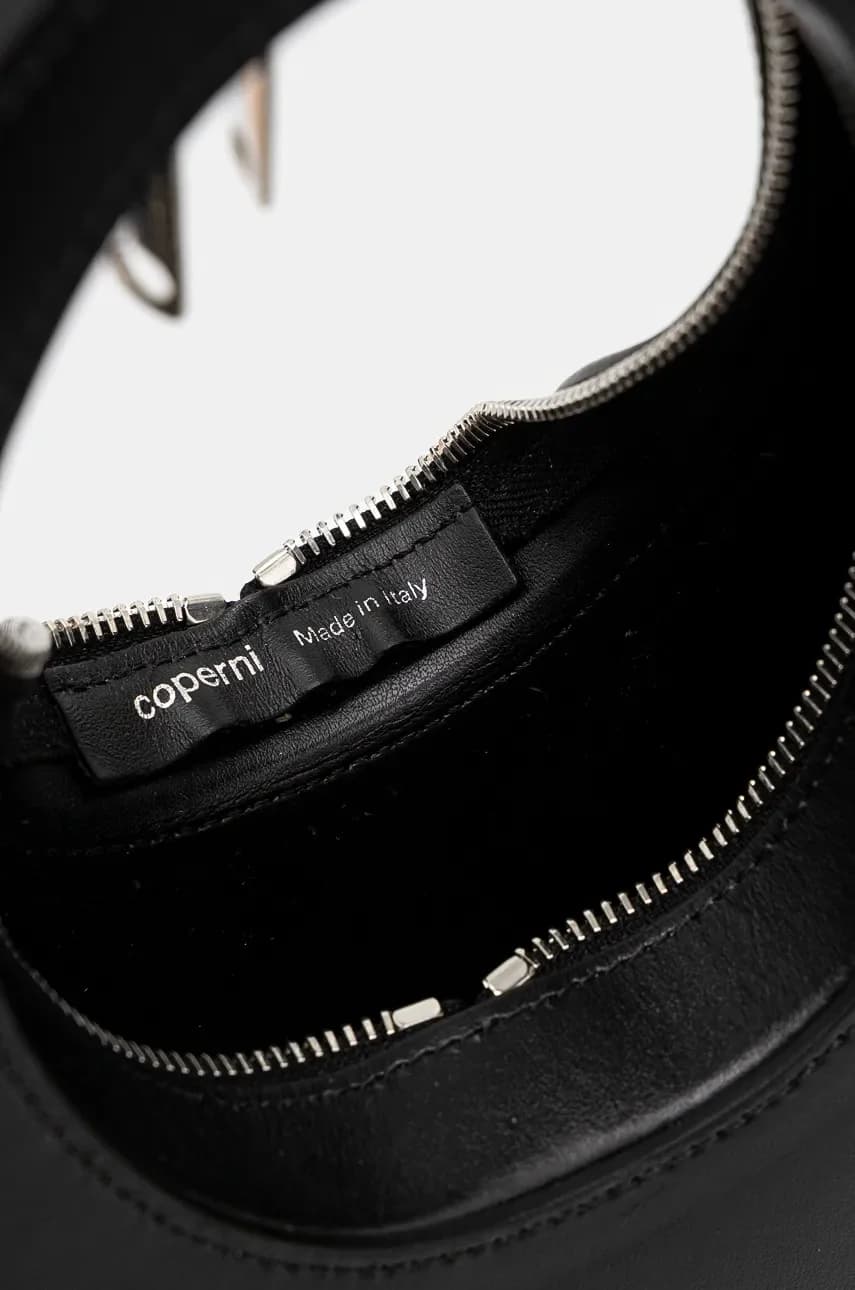 Кожаная мини-сумка через плечо - фото 5