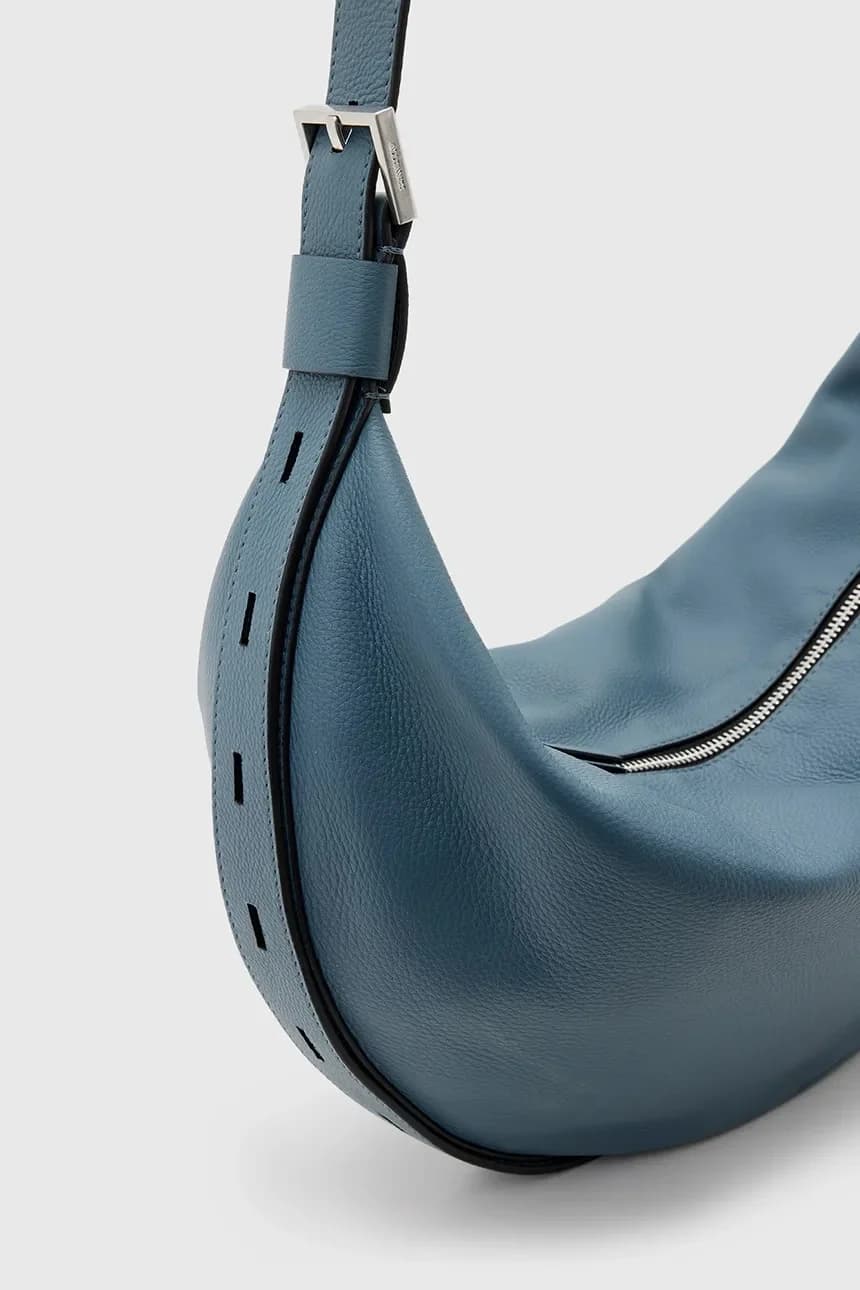 Кожаная сумка HALF MOON - фото 4