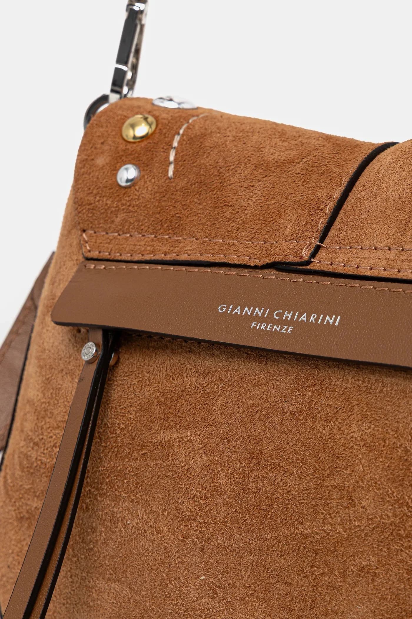 замшевая сумка HELENA ROUND - фото 5