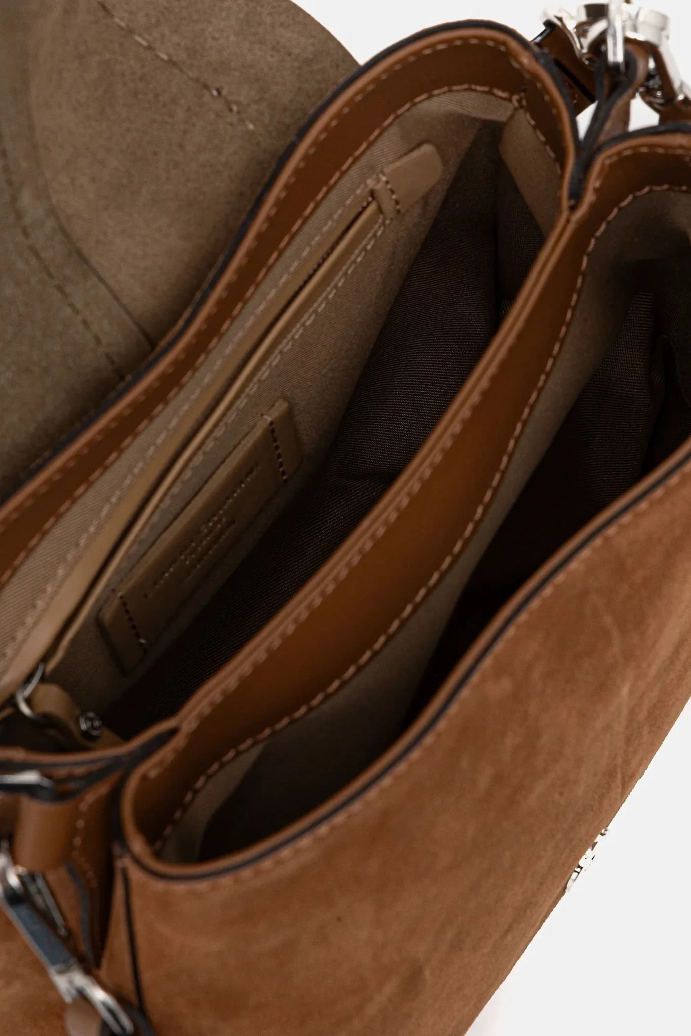 замшевая сумка HELENA ROUND - фото 6