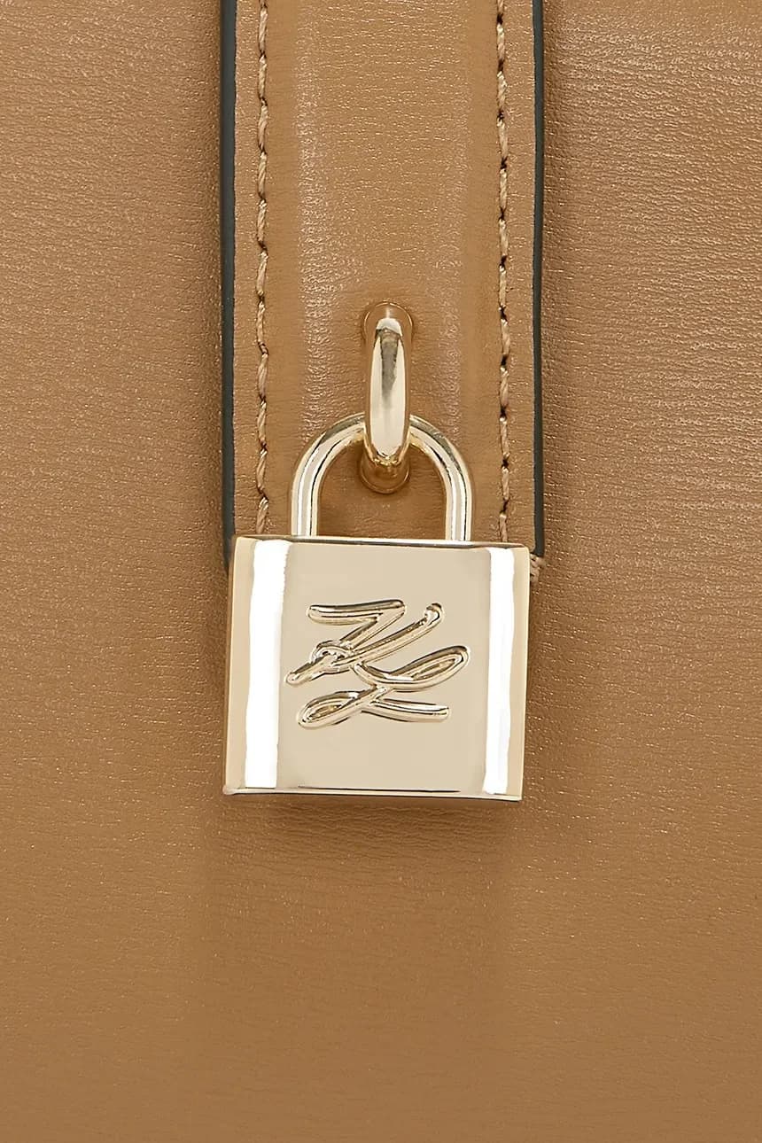 Кожаная сумка K/AUTOGRAPH - фото 4