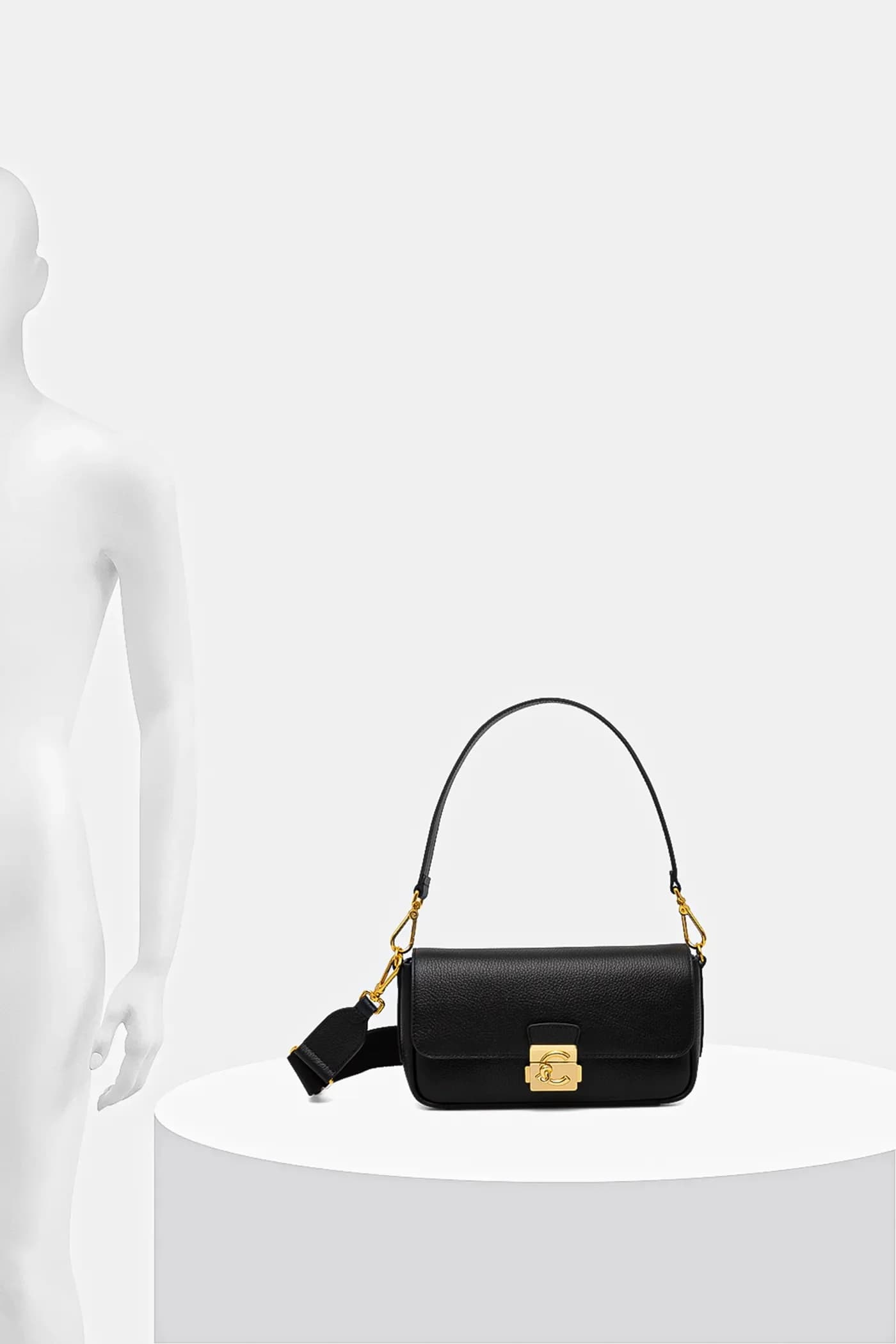 Кожаная сумка C-ME LOCK - фото 6