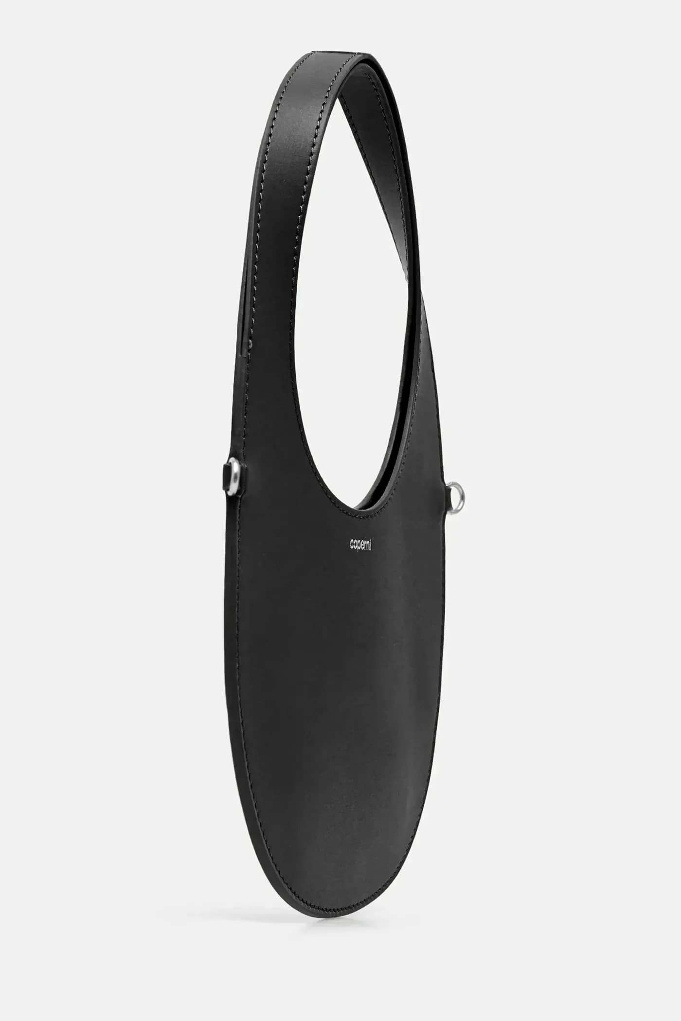 Кожаная сумка Mini Swipe Tote - фото 3