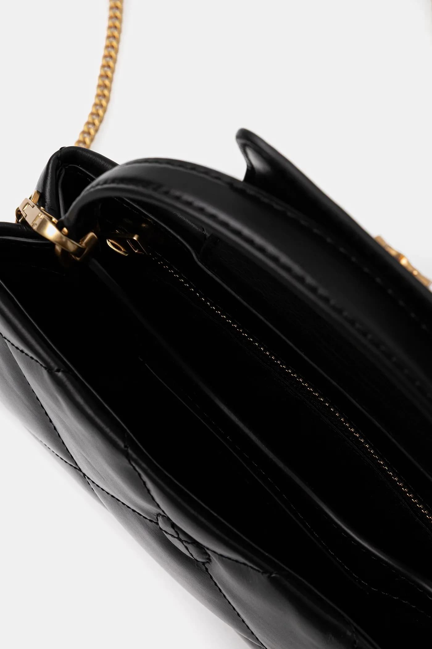 Кожаная сумка Kira Diamond Quilt - фото 5