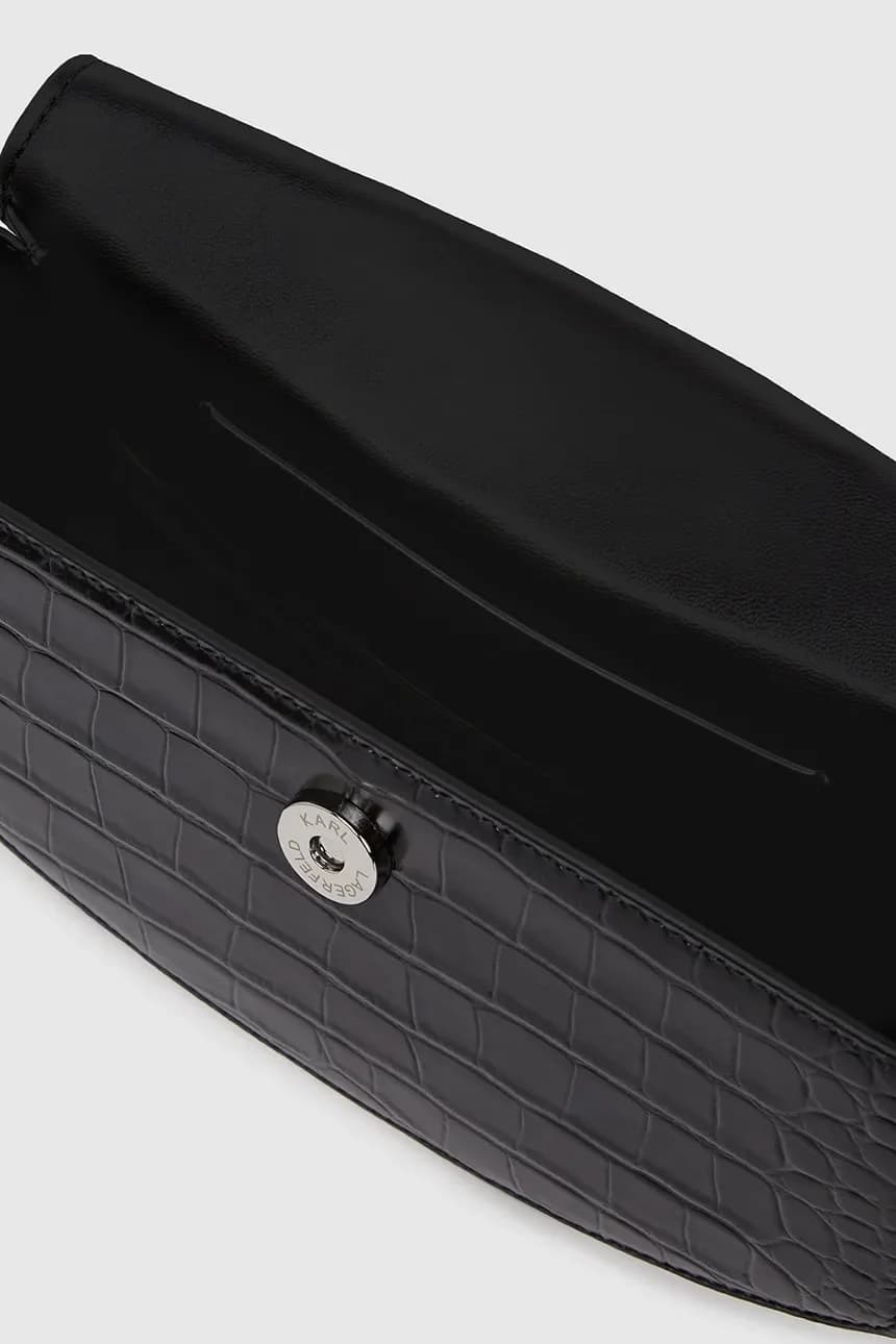 Кожаная сумочка Karl Lagerfeld Studio - фото 4