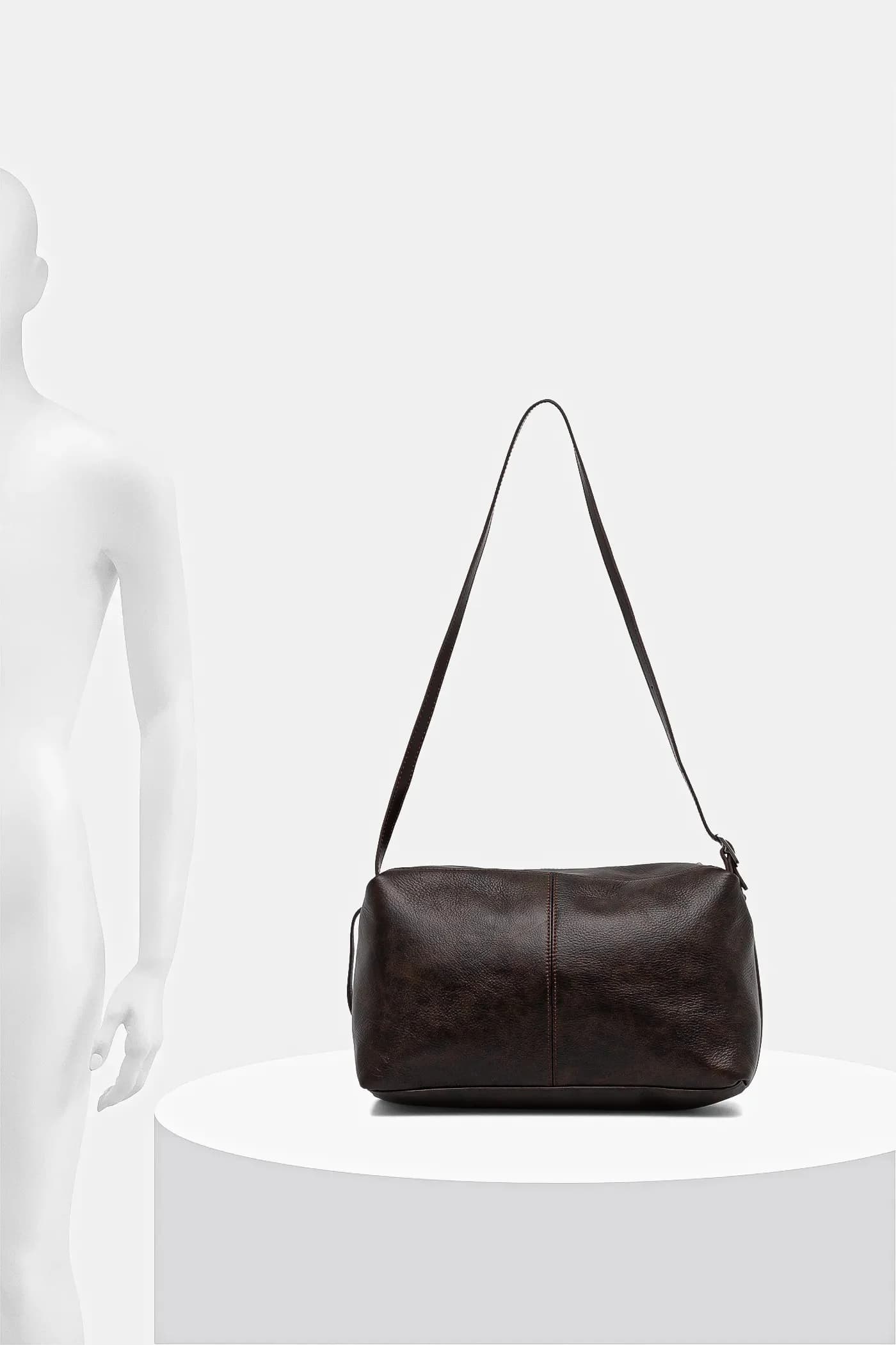 Кожаная сумочка - фото 6