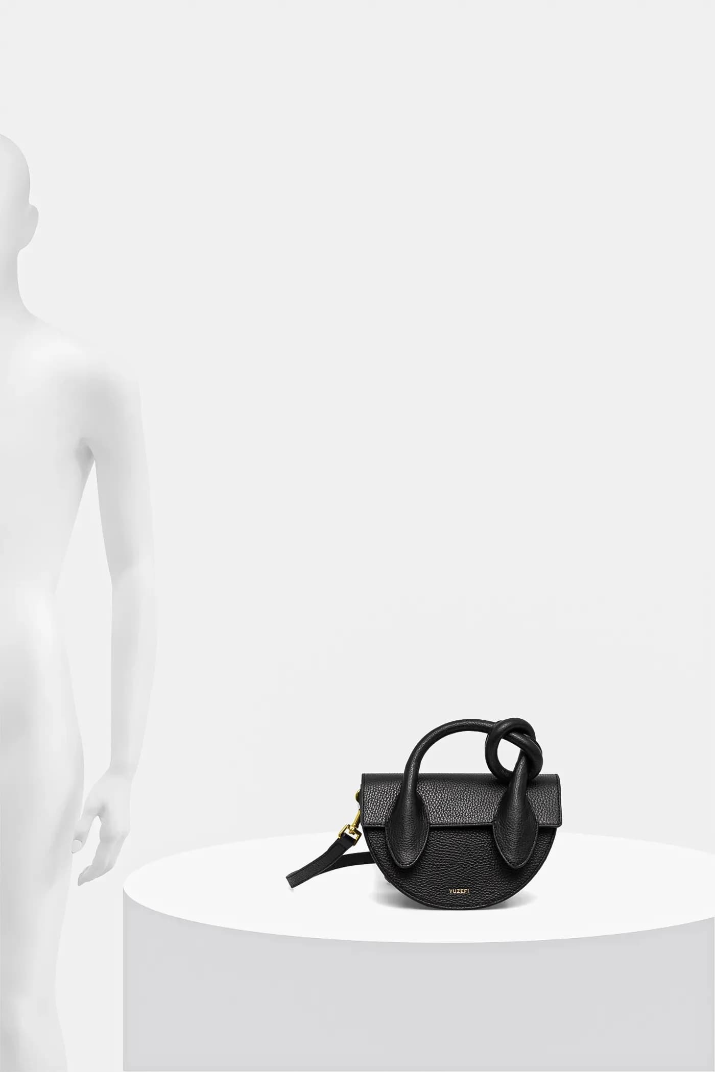 кожаная сумка PRETZEL - фото 6