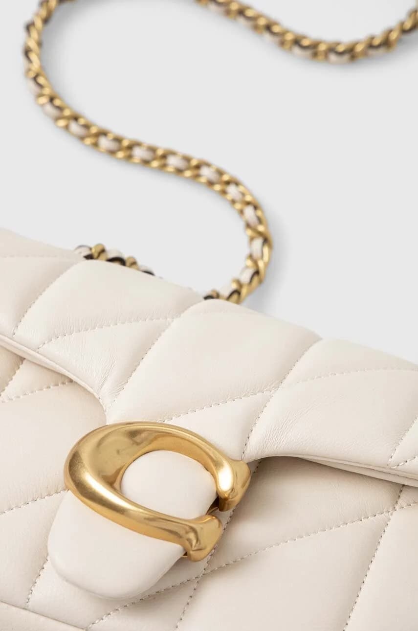 Сумочка из полосатой кожи - фото 5