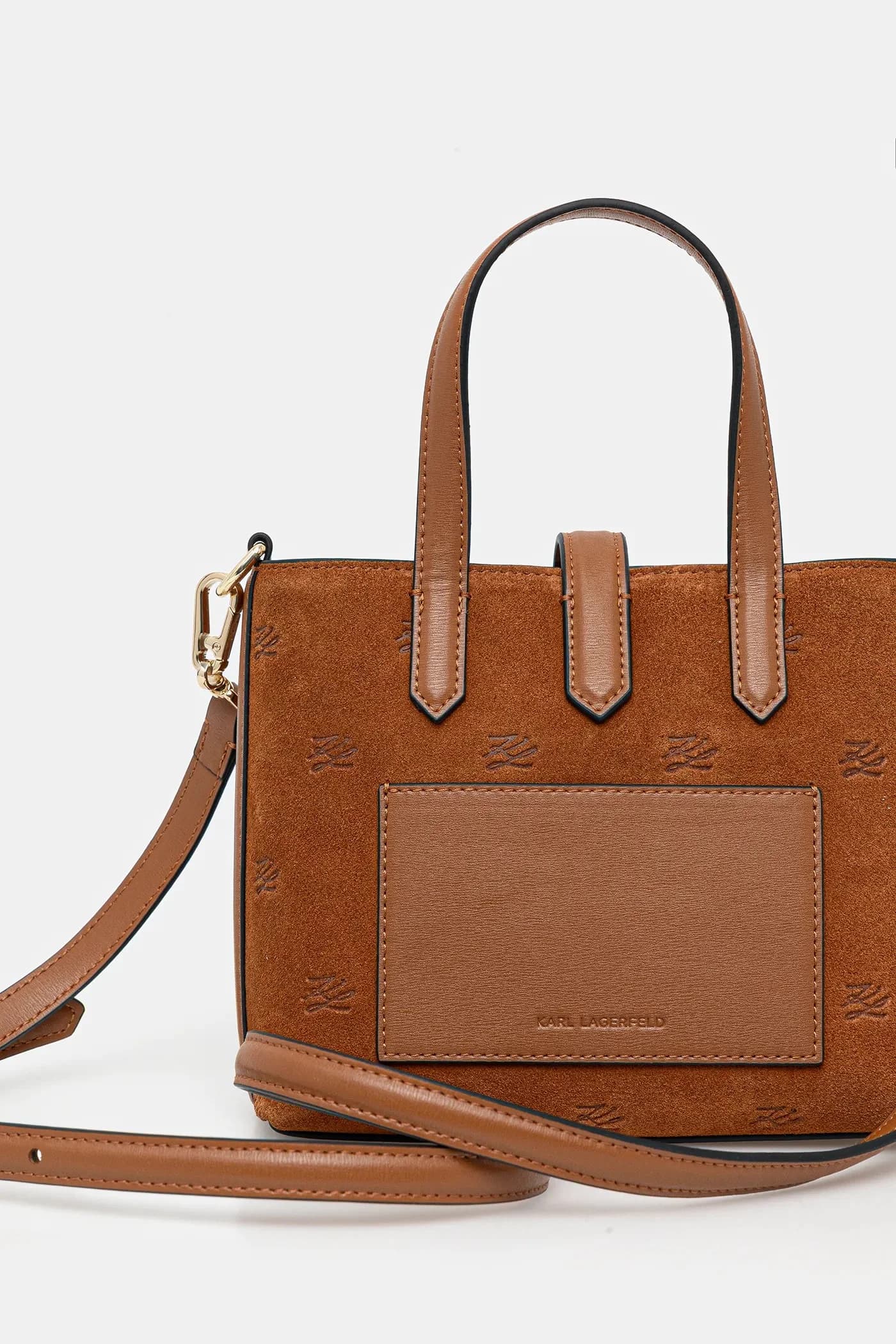 замшевая сумка K/AUTOGRAPH - фото 3