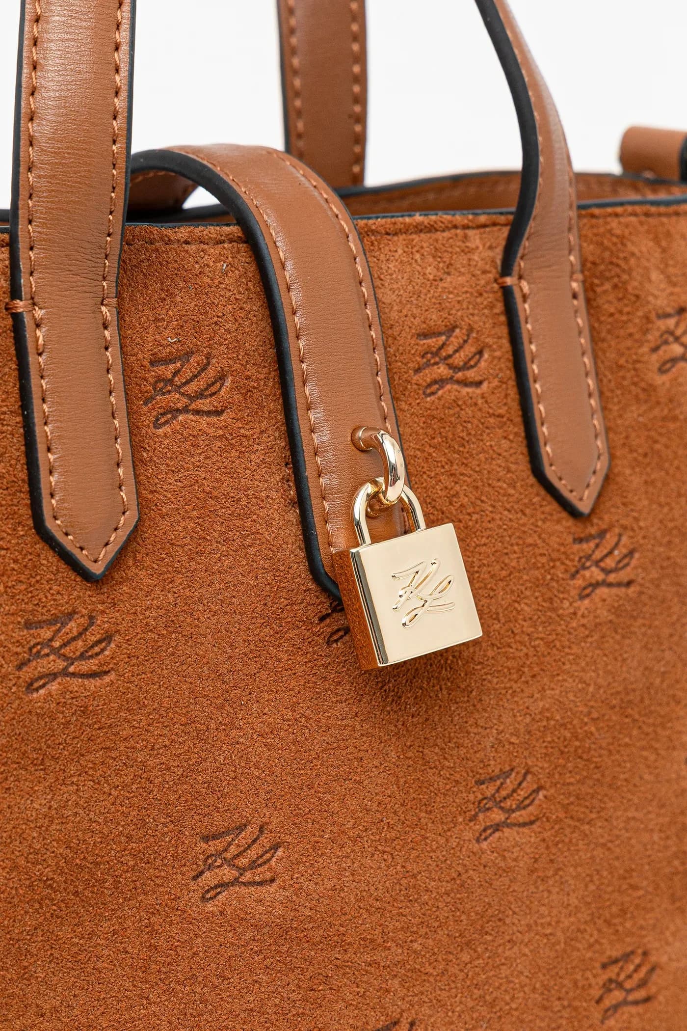 замшевая сумка K/AUTOGRAPH - фото 4