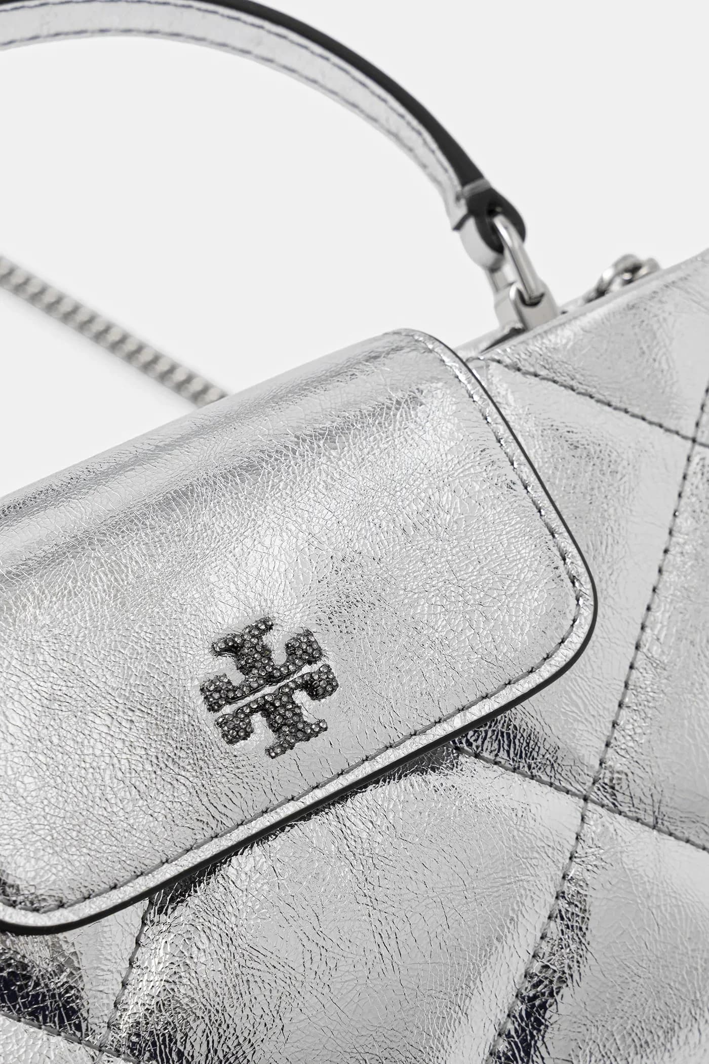 Кожаная сумка Kira Diamond Quilt - фото 4