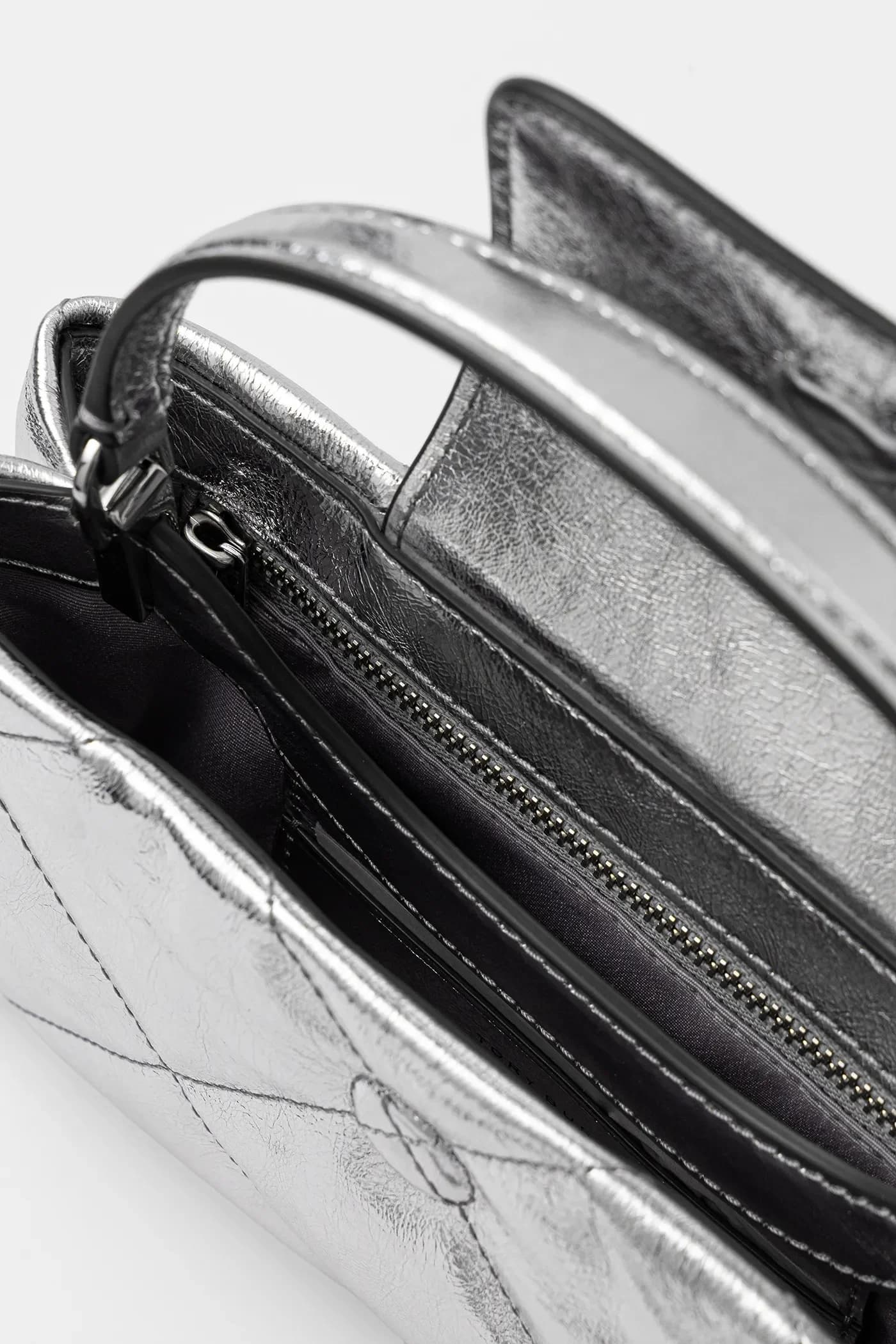 Кожаная сумка Kira Diamond Quilt - фото 5