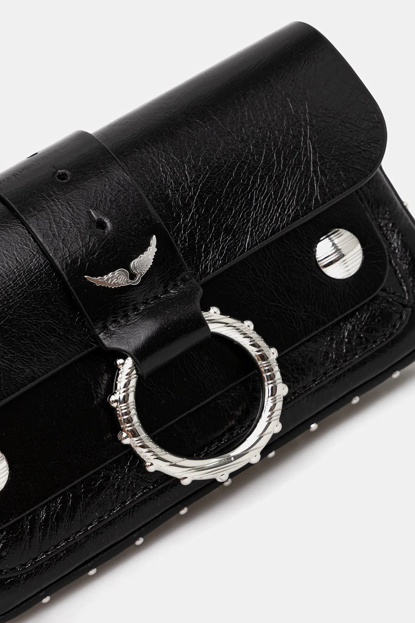 Сумочка KATE WALLET VINTAGE из лакированной кожи - фото 4