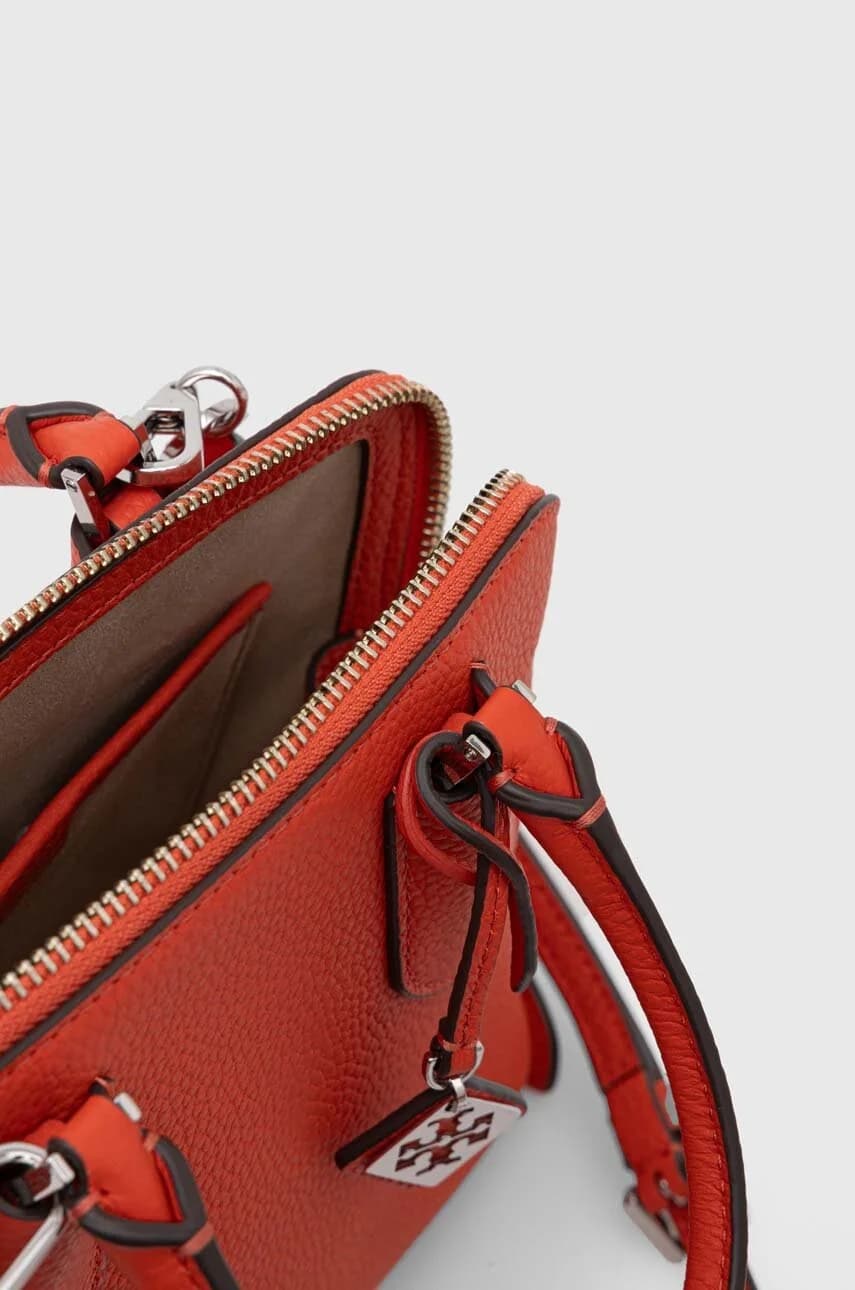 Миниатюрная кожаная сумка Pebbled Swing - фото 4